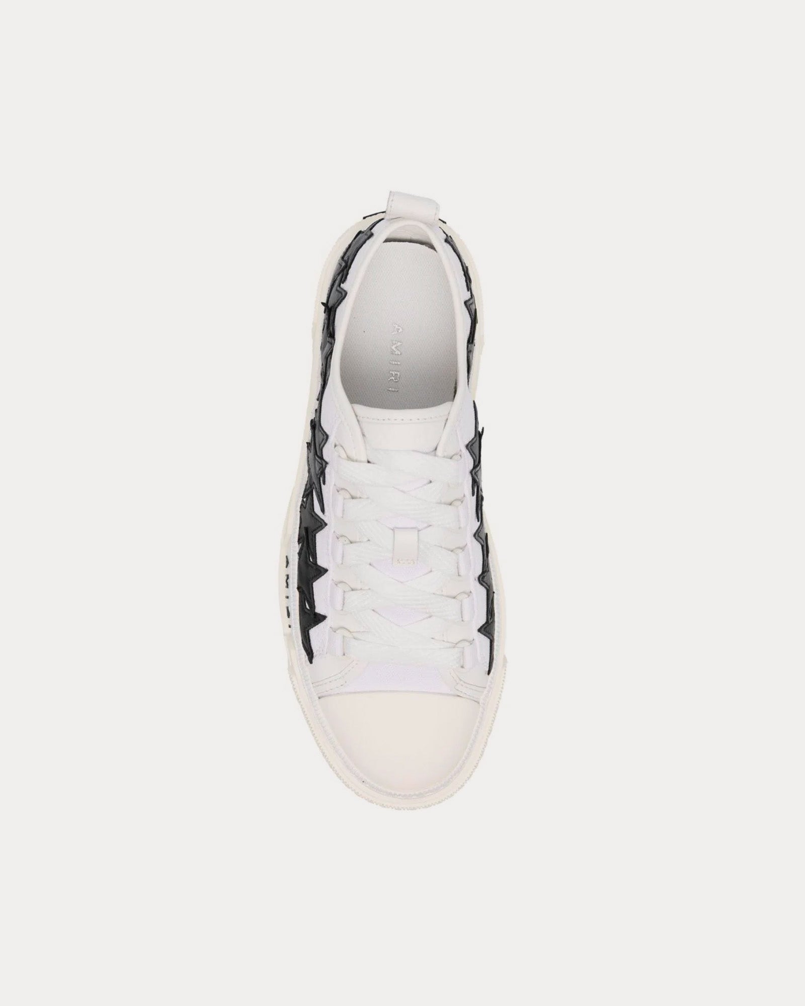 AMIRI Stars Court White / Black Low Top Sneakers - 2