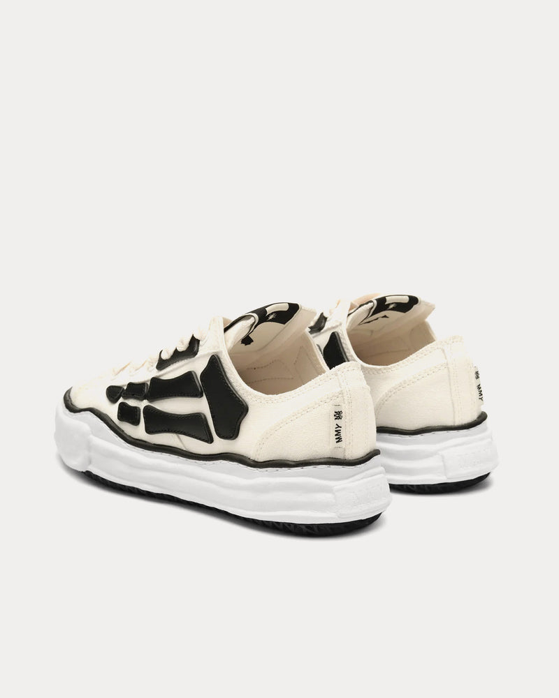 AMIRI x Mihara Yasuhiro MMY Bones Alabaster / Black Low Top Sneakers - 3