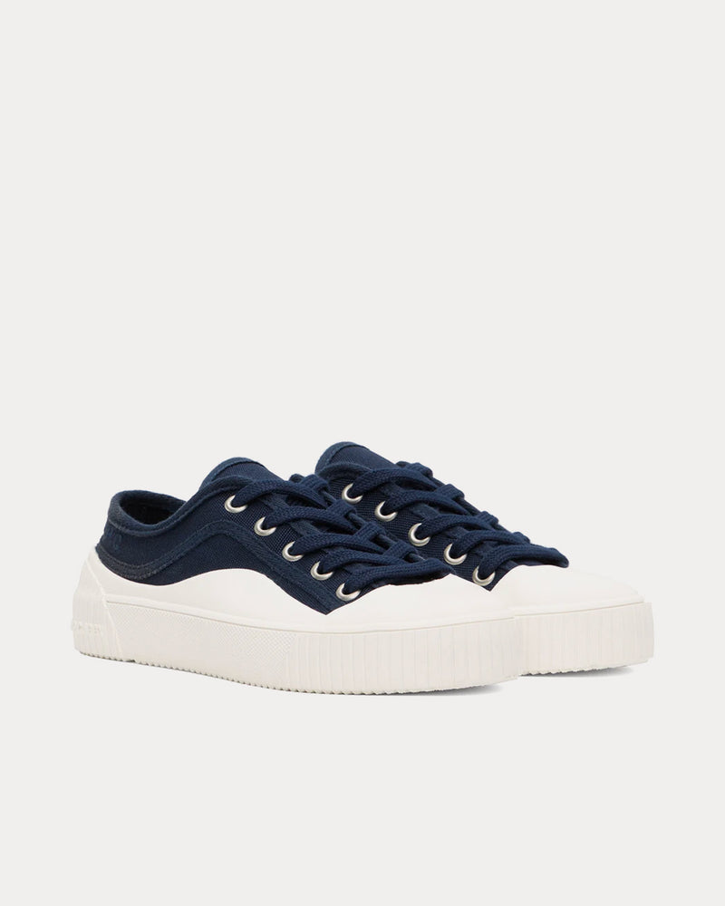 A.P.C. Iggy Basse Navy Low Top Sneakers - 2