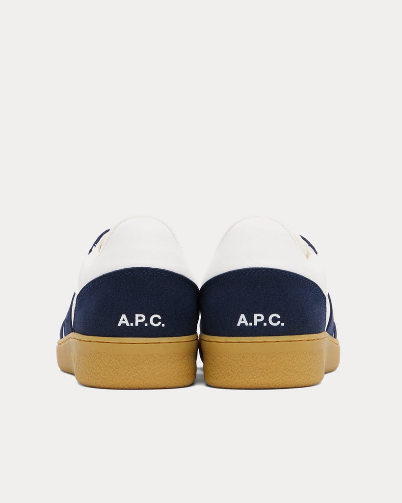 Plain hot sale navy trainers