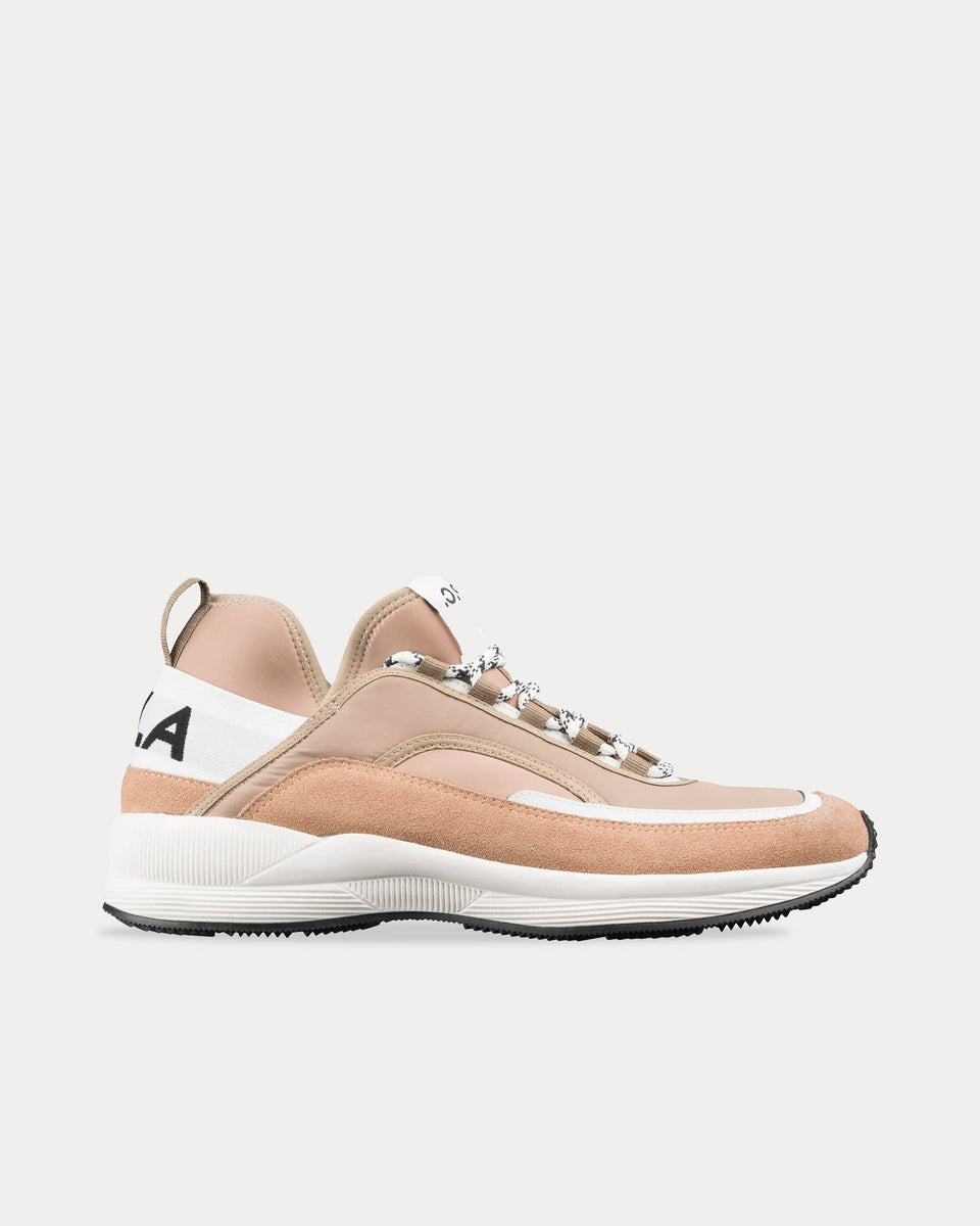 A.P.C. Run Around Taupe Low Top Sneakers - Sneak in Peace