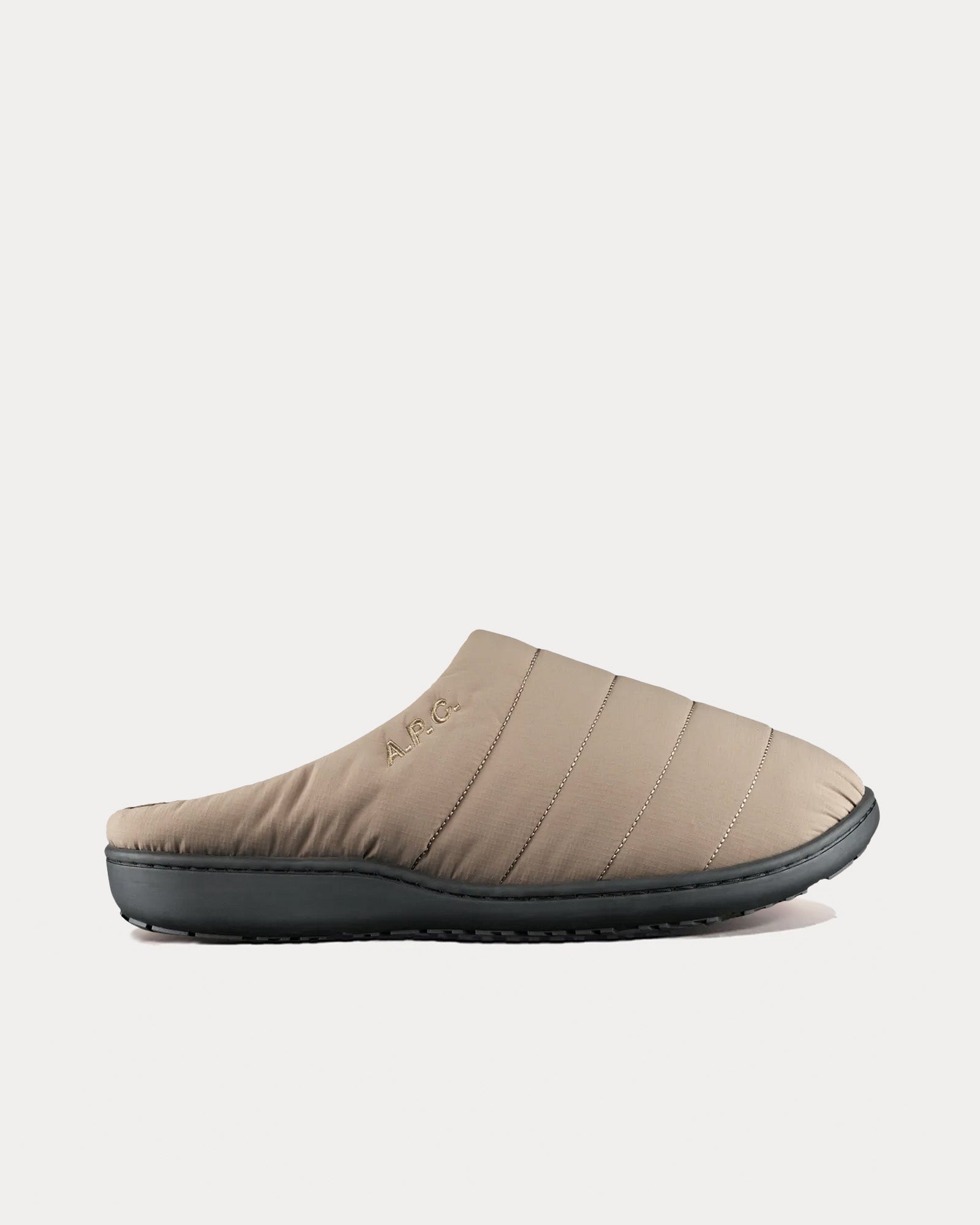 Subu x A.P.C. Winter Quilted Beige Sandals - 1