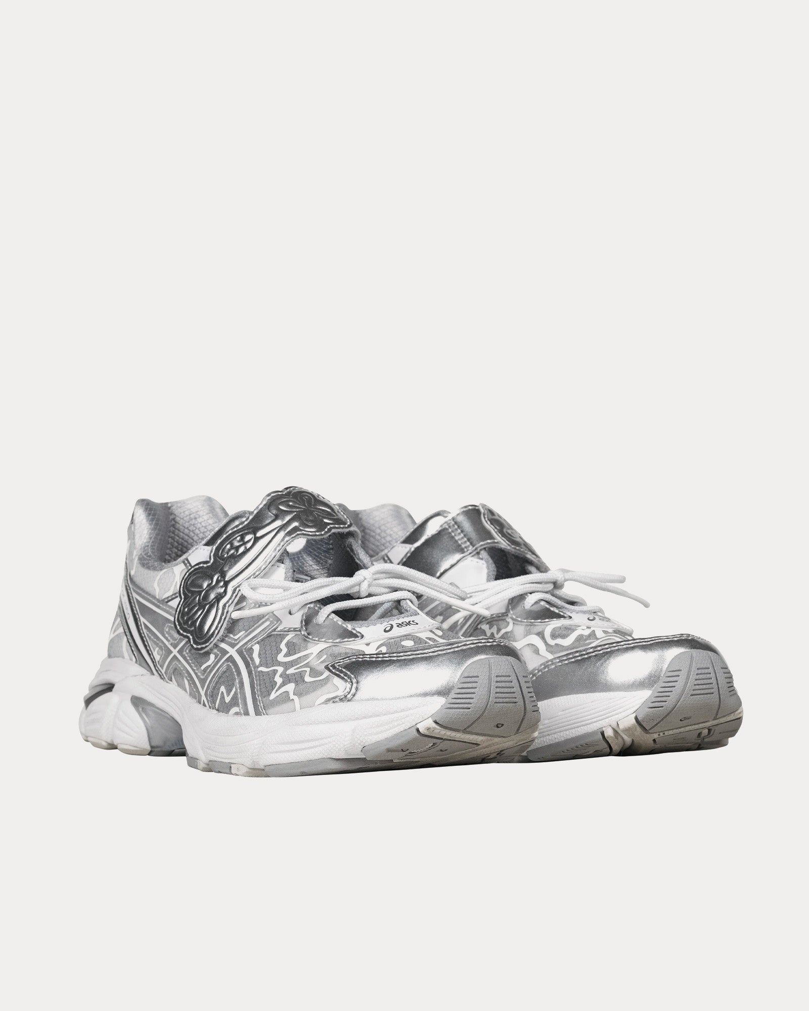 Asics x Cecilie Bahnsen GT-2160 White / Silver Low Top Sneakers - 3