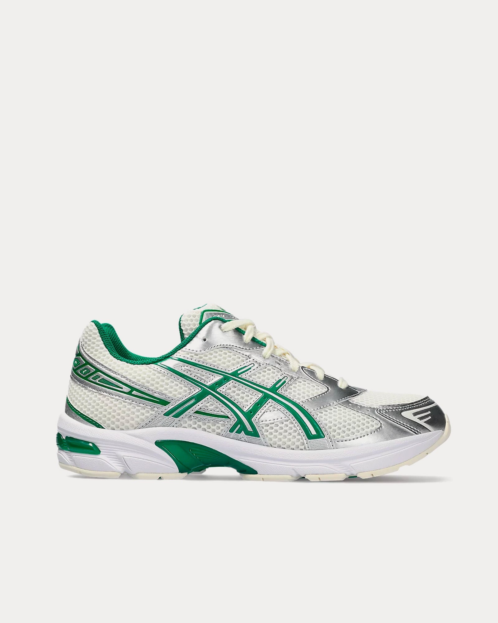 Asics Gel-1130 Cream / Kale Low Top Sneakers - 1