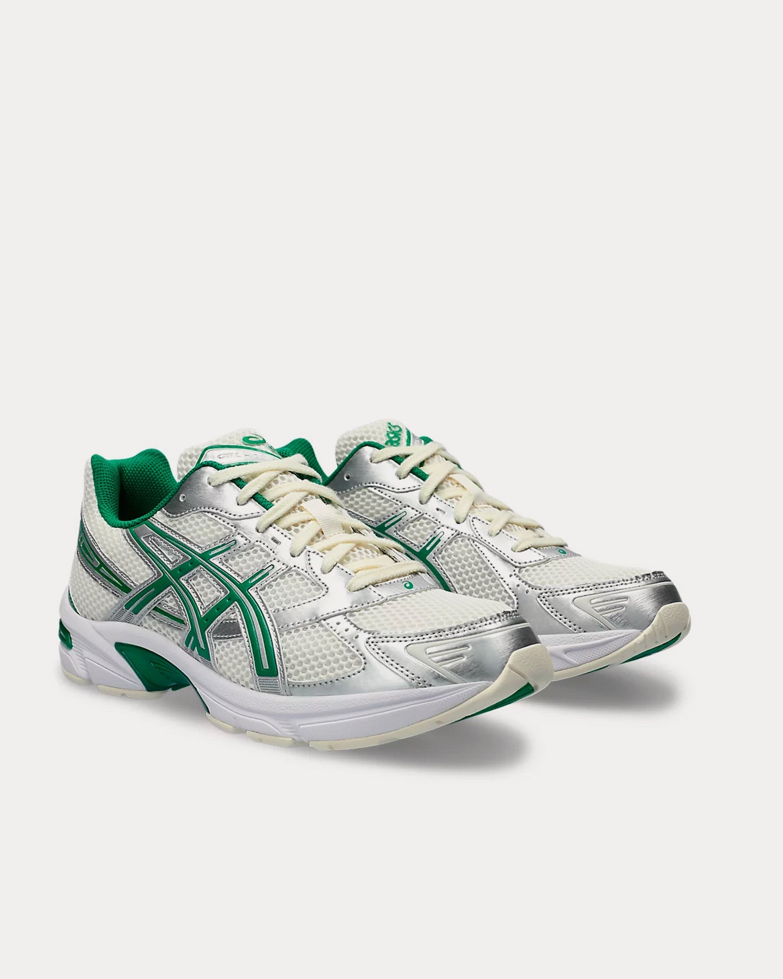 Asics Gel-1130 Cream / Kale Low Top Sneakers - 3