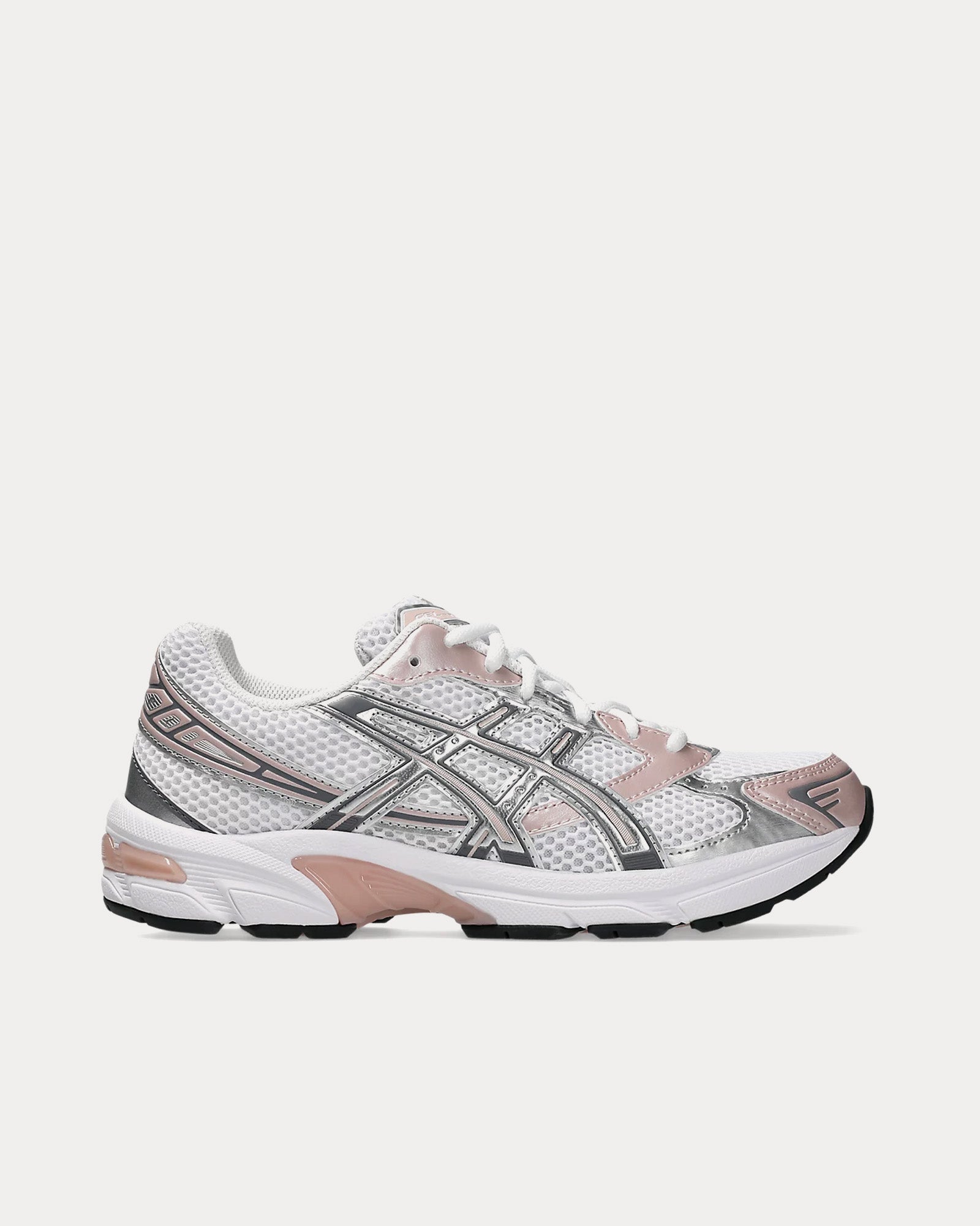 Asics Gel-1130 White / Neutral Pink Low Top Sneakers - 1