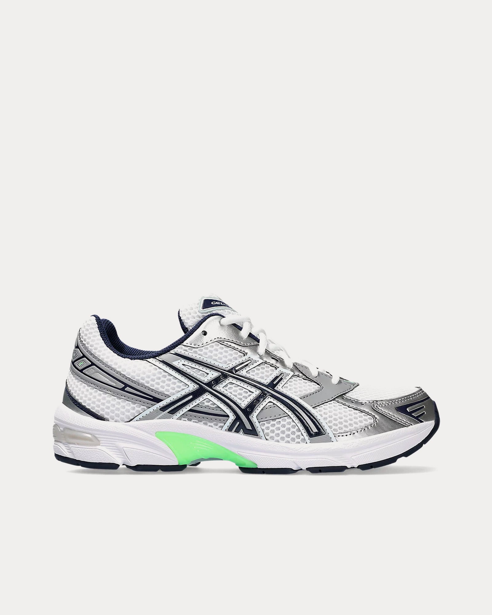 Asics Gel-1130 White / Mid Grey Low Top Sneakers - 1