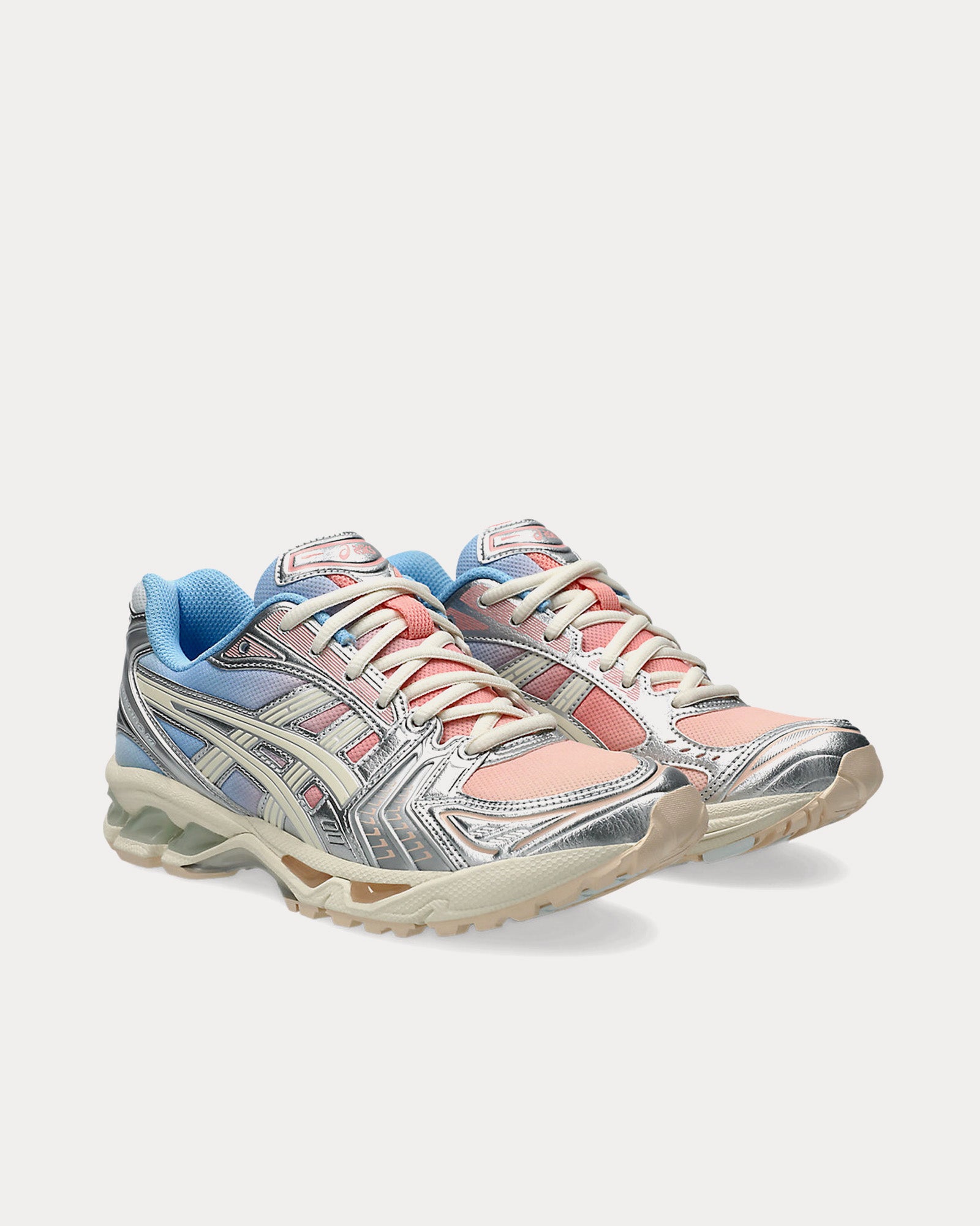 Asics Gel-Kayano 14 Bakedpink / Cream Low Top Sneakers - 3