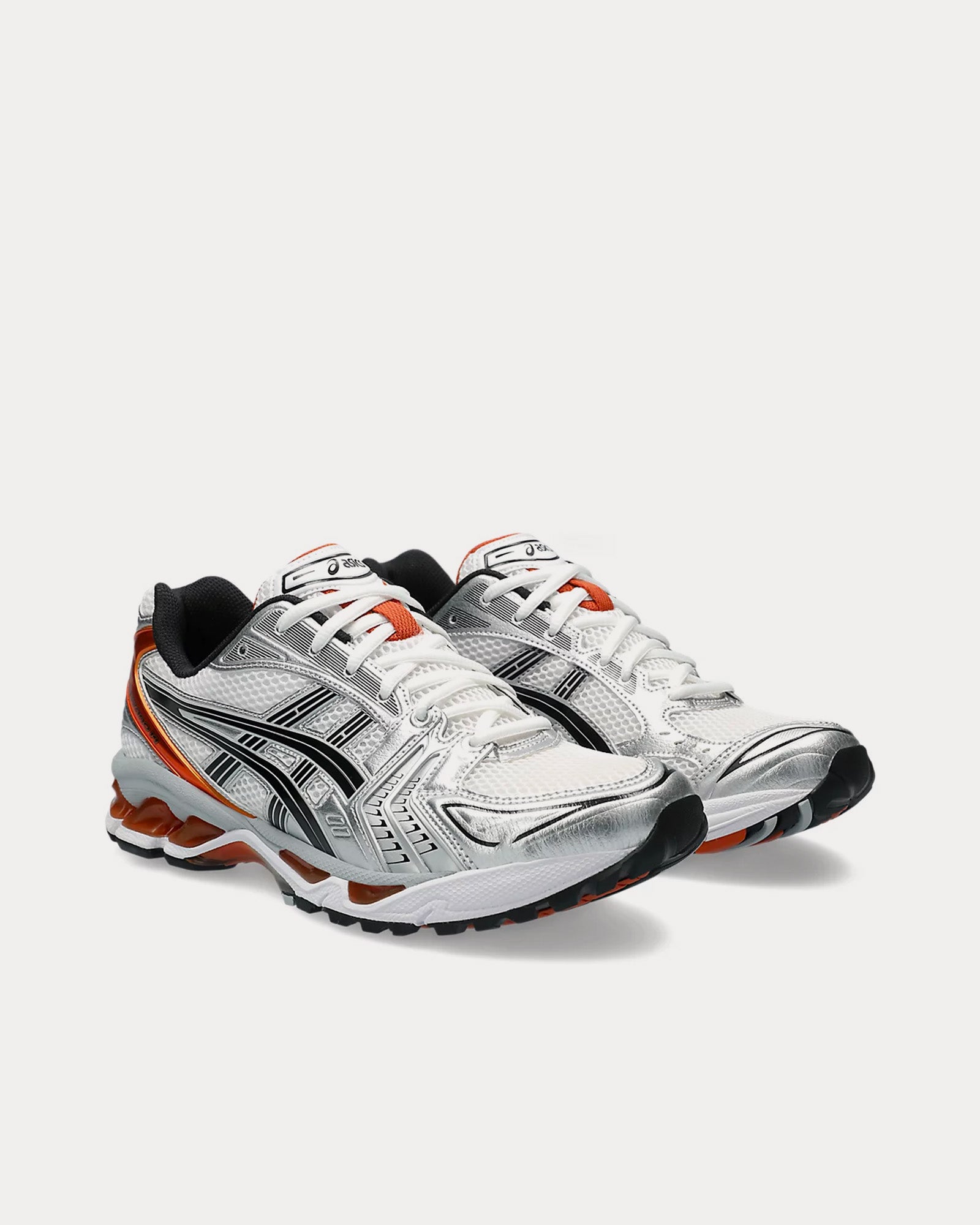 Asics Gel-Kayano 14 White / Piquant Orange Low Top Sneakers - 3