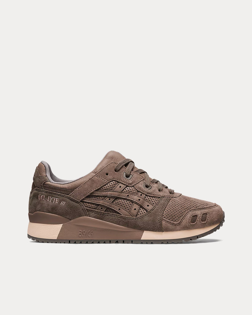 Asics Gel-Lyte III OG Taupe Grey / Dark Taupe Low Top Sneakers - Sneak ...