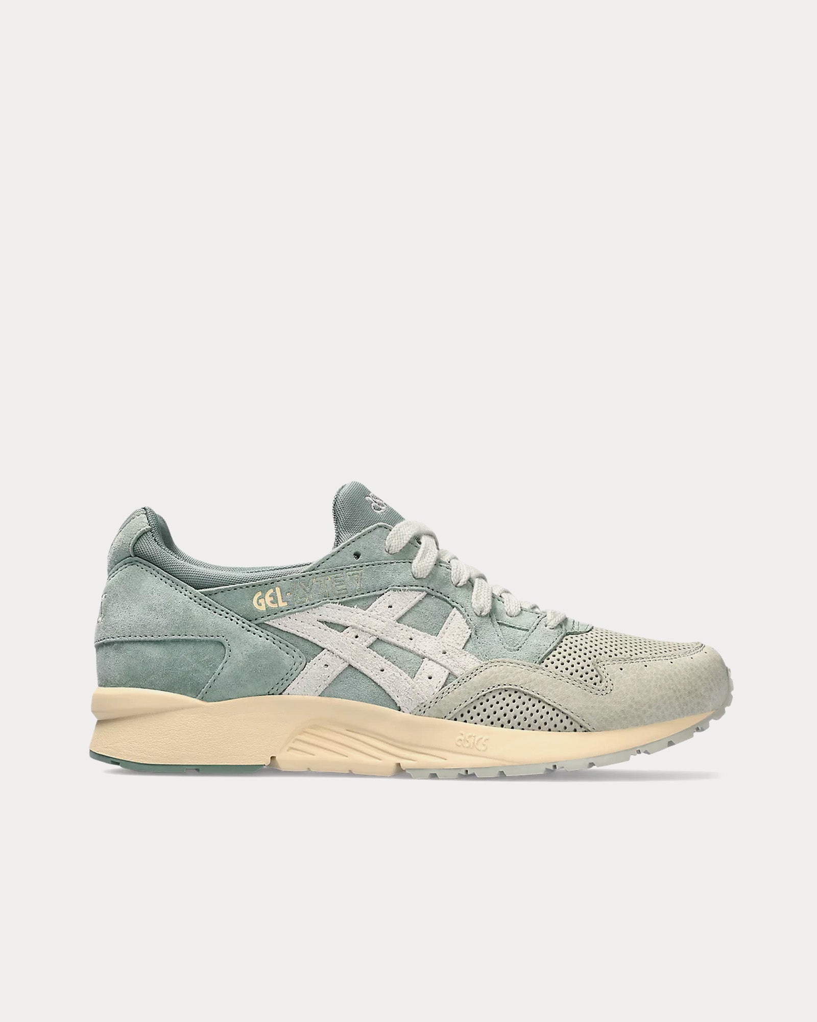 Asics Gel-Lyte V White Sage / Slate Grey Low Top Sneakers - 1