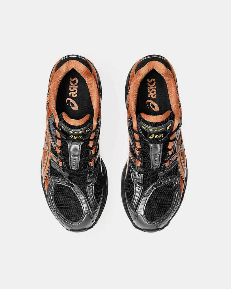 Asics Gel-Nimbus 10.1 Black / Rust Orange Low Top Sneakers - 2