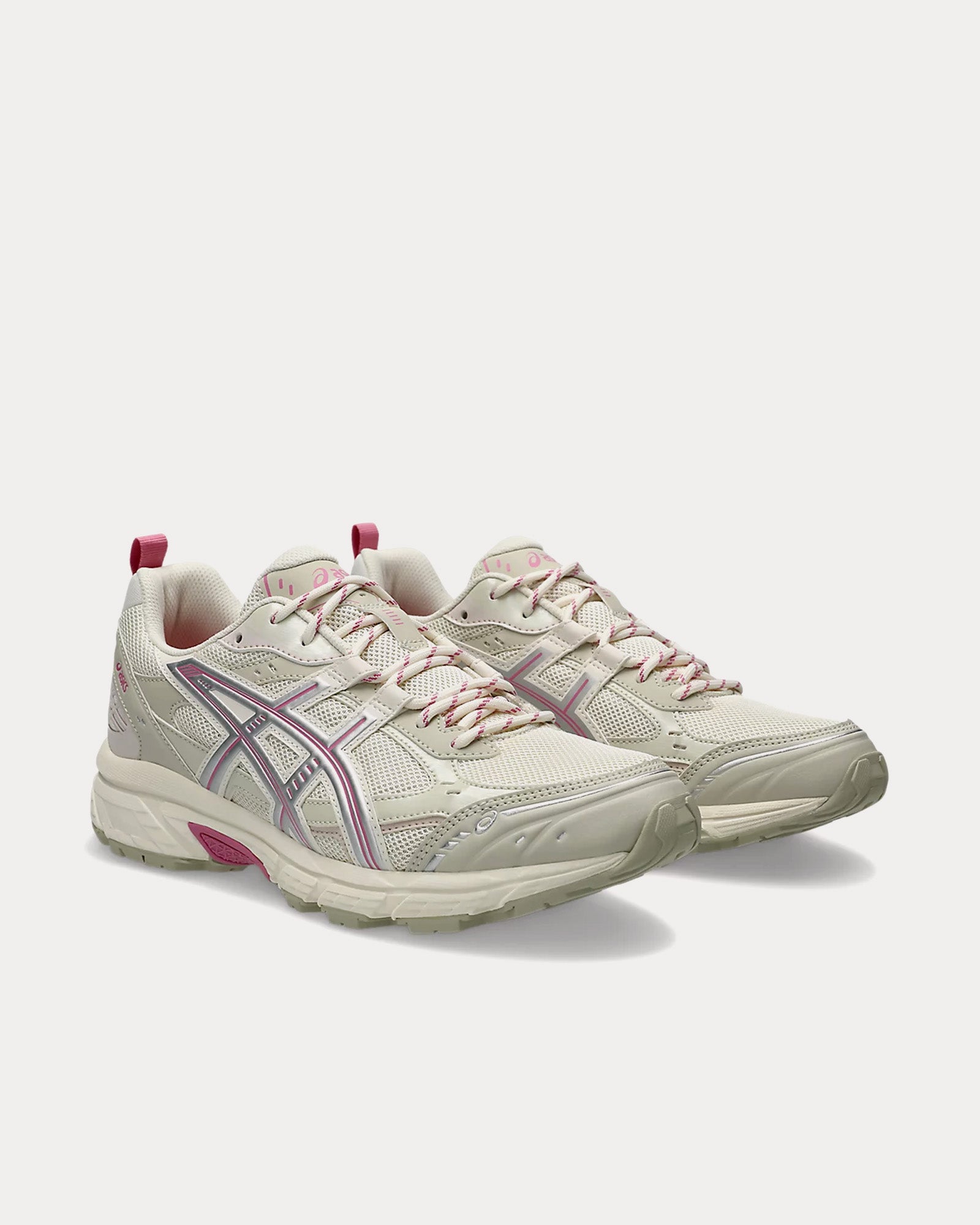 Asics Gel-Nunobiki Cream / Sweet Pink Low Top Sneakers - 3