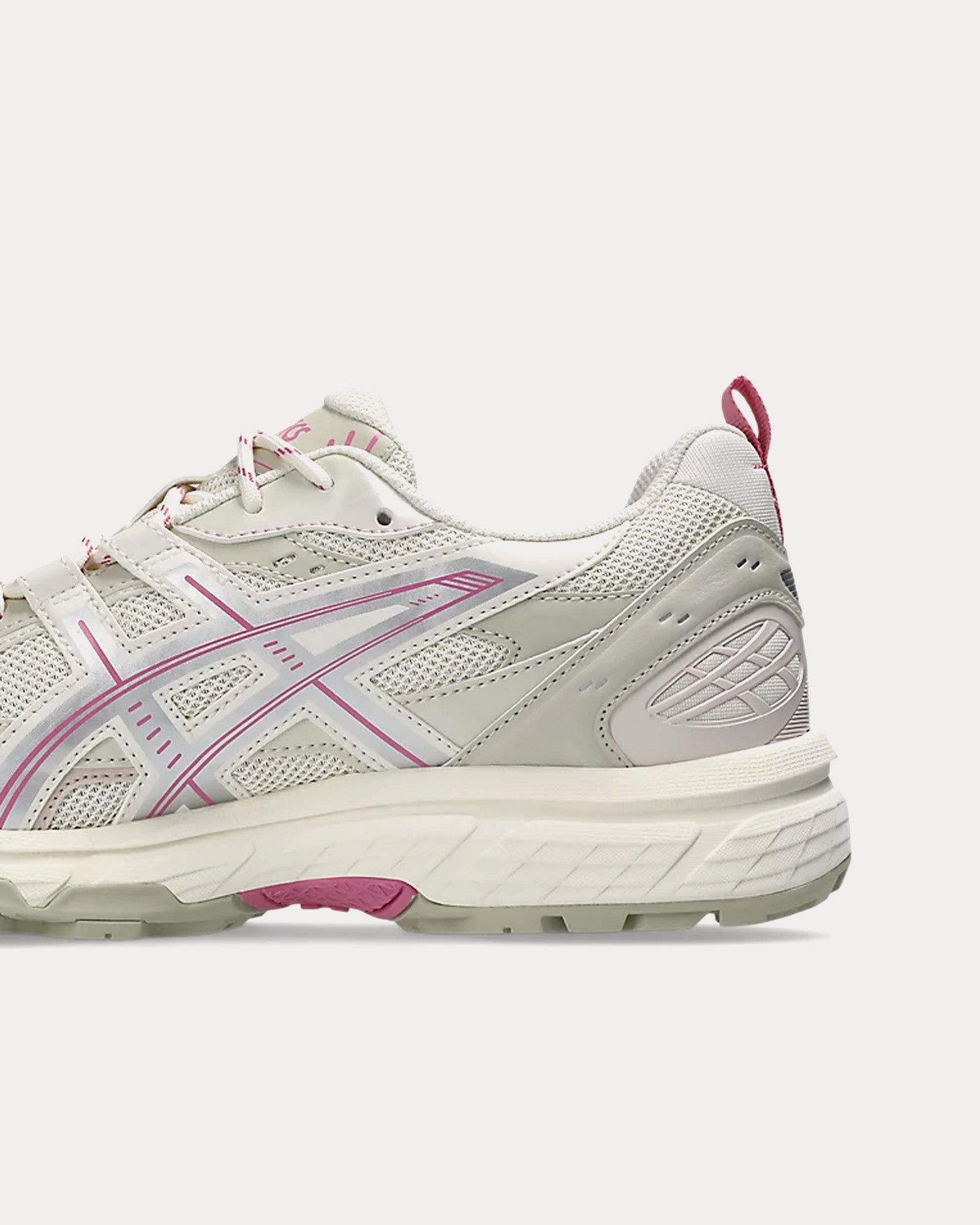 Asics Gel-Nunobiki Cream / Sweet Pink Low Top Sneakers - 5