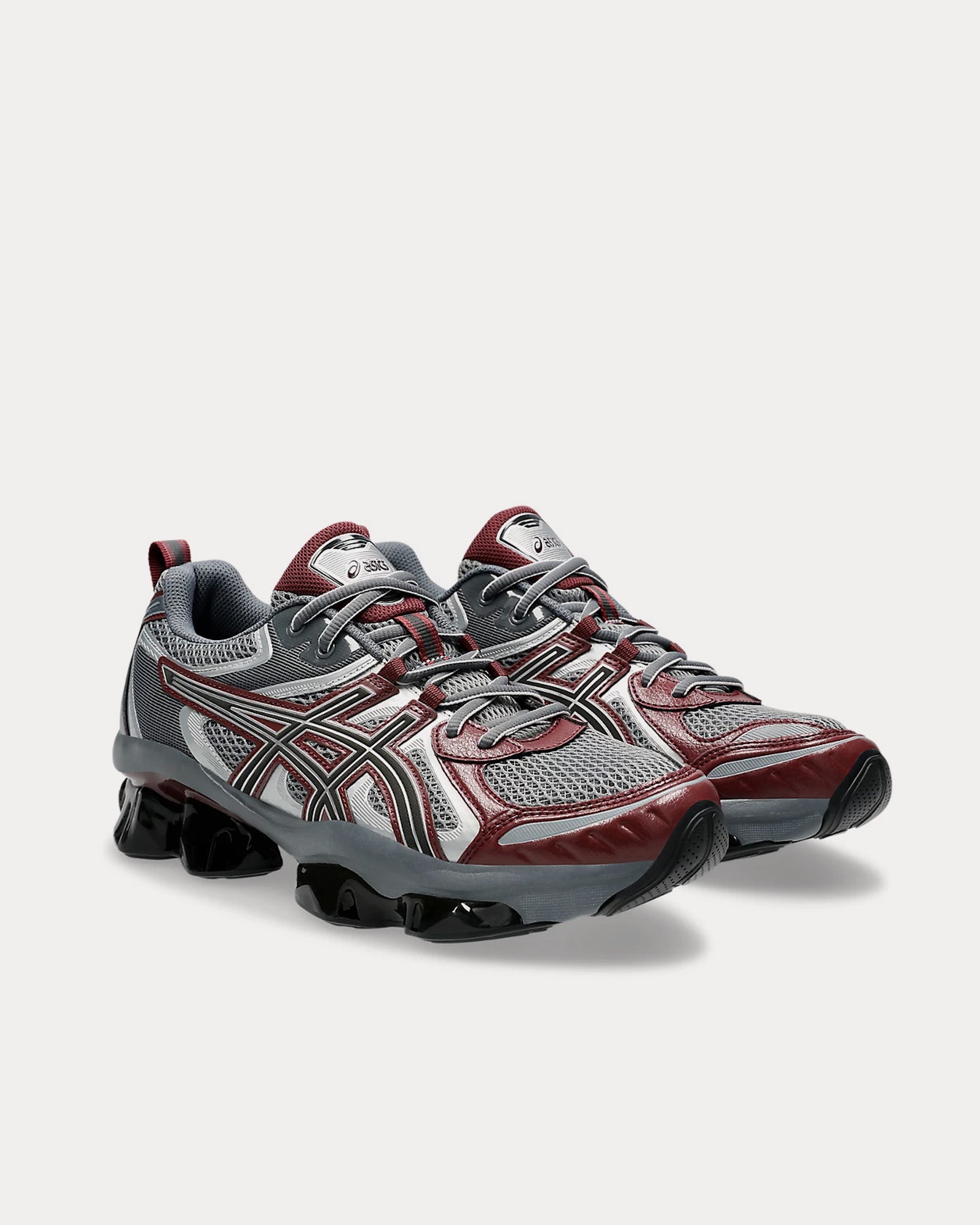 Asics Gel-Quantum Kinetic Sheet Rock / Dark Cherry Low Top Sneakers - 3