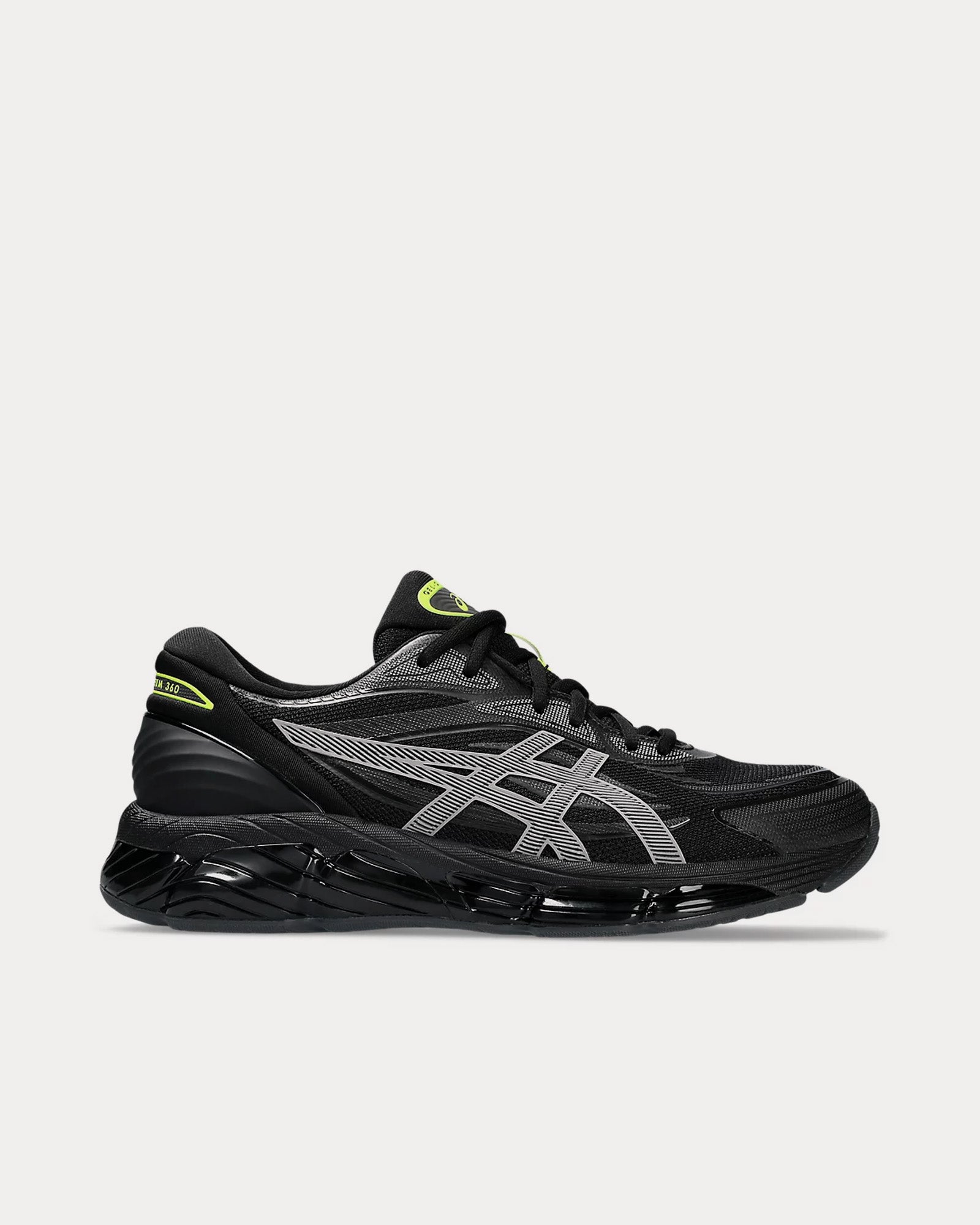 Gel-Quantum 360 VIII Black / Pure Silver Low Top Sneakers