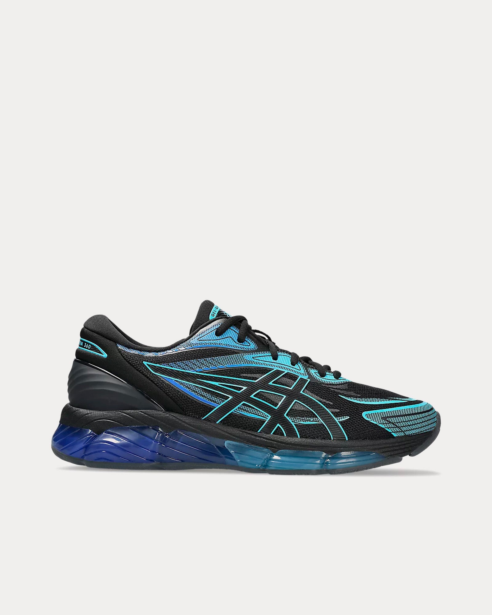 Asics Gel-Quantum 360 VIII Black / Aquarium Low Top Sneakers - 1