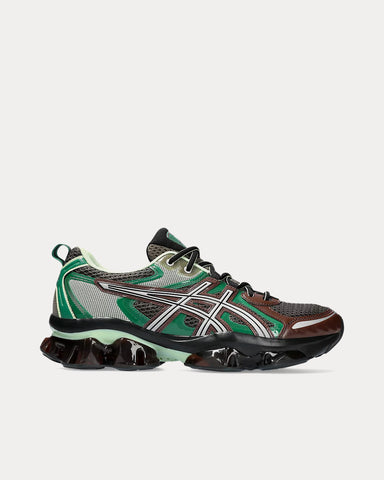 Asics Gel-Quantum Kinetic Dark Sepia / Shamrock Green Low Top Sneakers