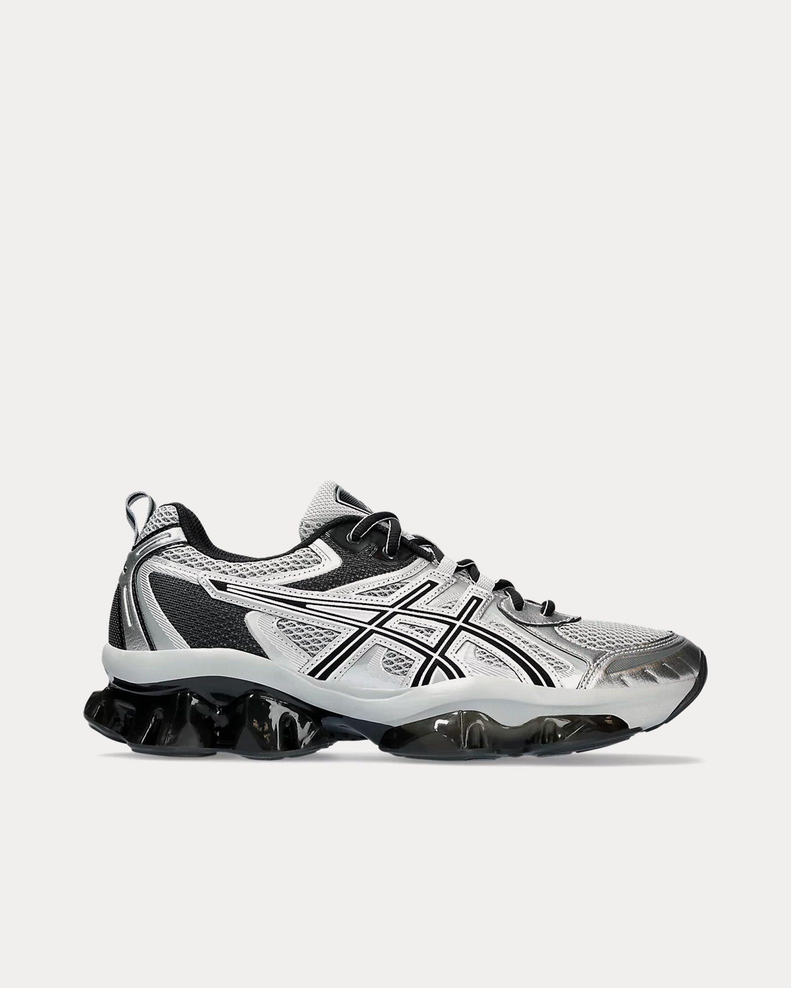 Asics Gel-Quantum Kinetic Mid Grey / Pure Silver Low Top Sneakers ...