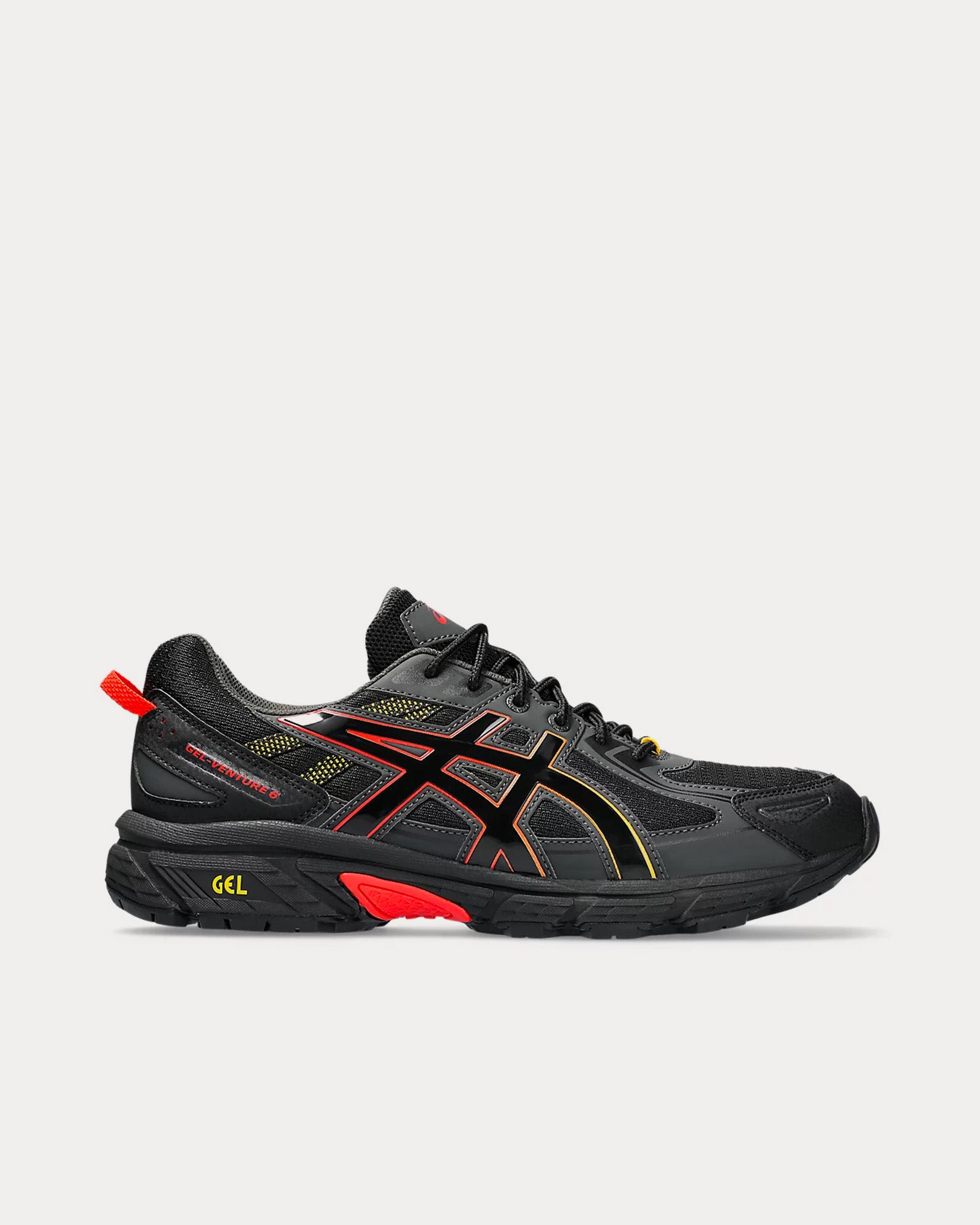 Asics Gel-Venture 6 Black / Black Low Top Sneakers - 1