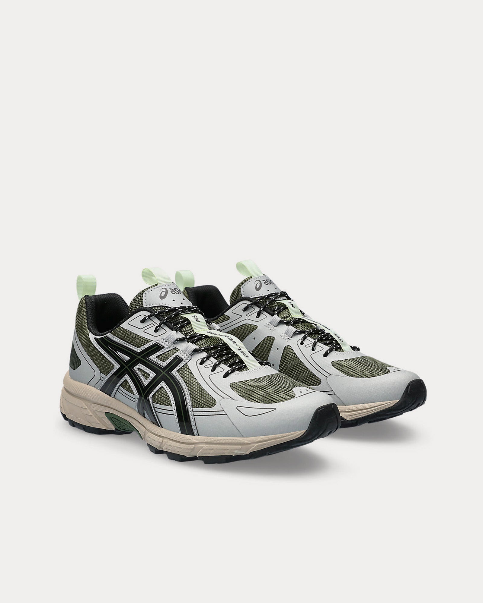 Asics Gel-Venture 6 NS Forest / Black Low Top Sneakers - 3