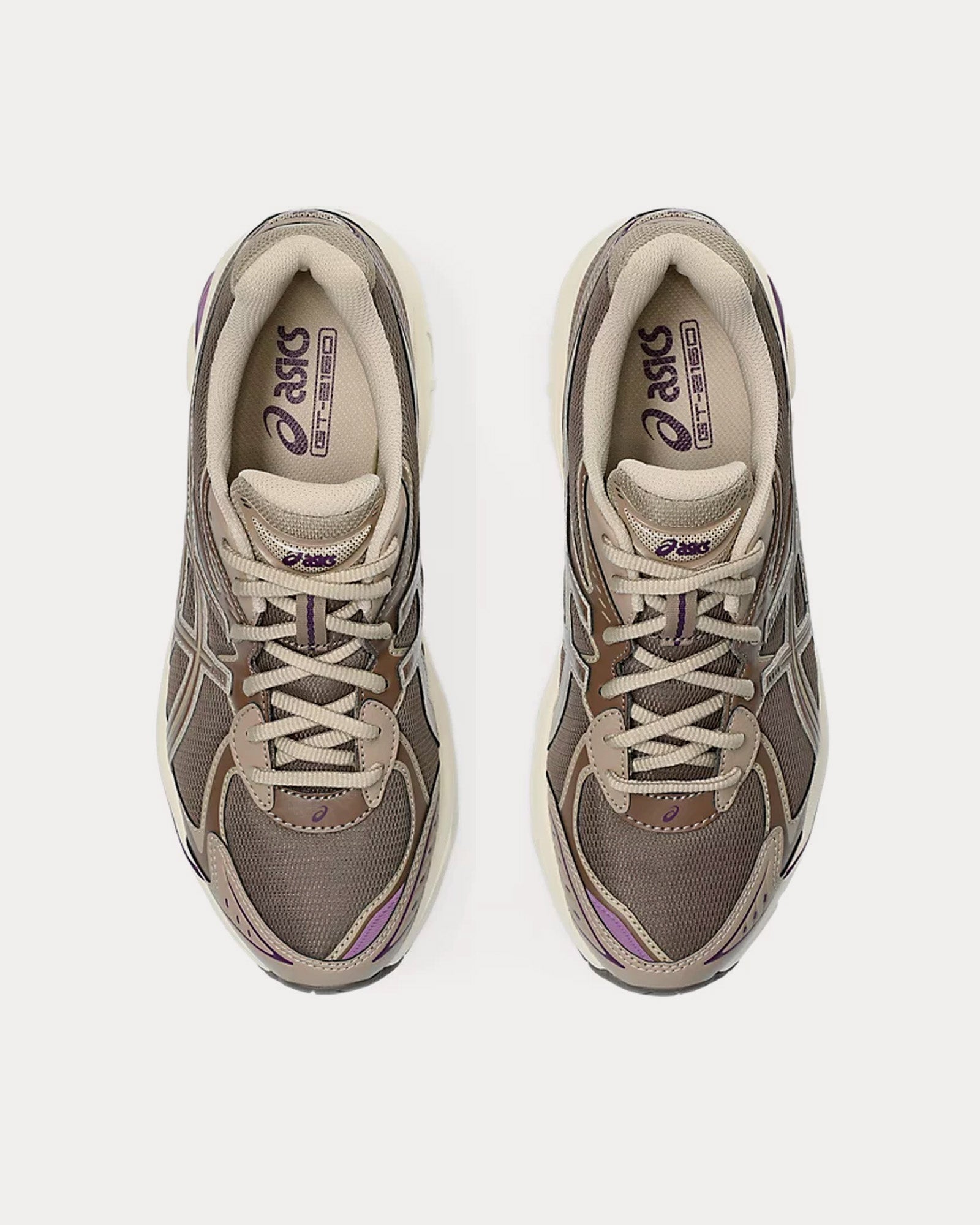 Asics GT-2160 Dark Taupe / Taupe Grey Low Top Sneakers - 2