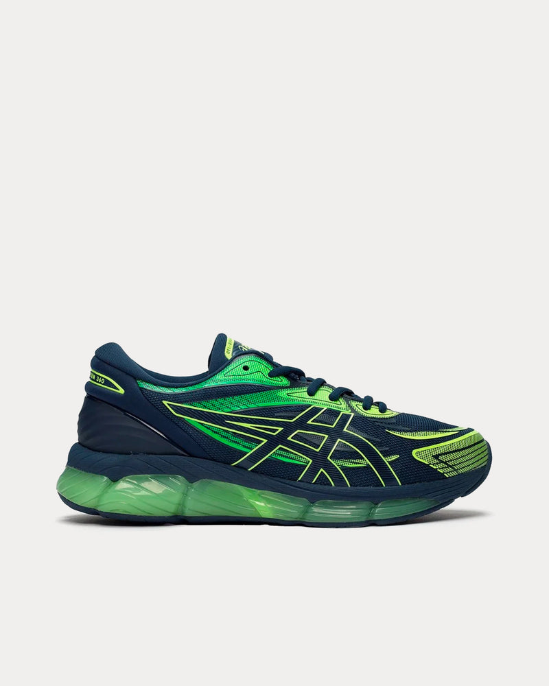 Asics Gel-Quantum 360 VIII Night Sky / Illuminate Green Low Top Sneakers - 1