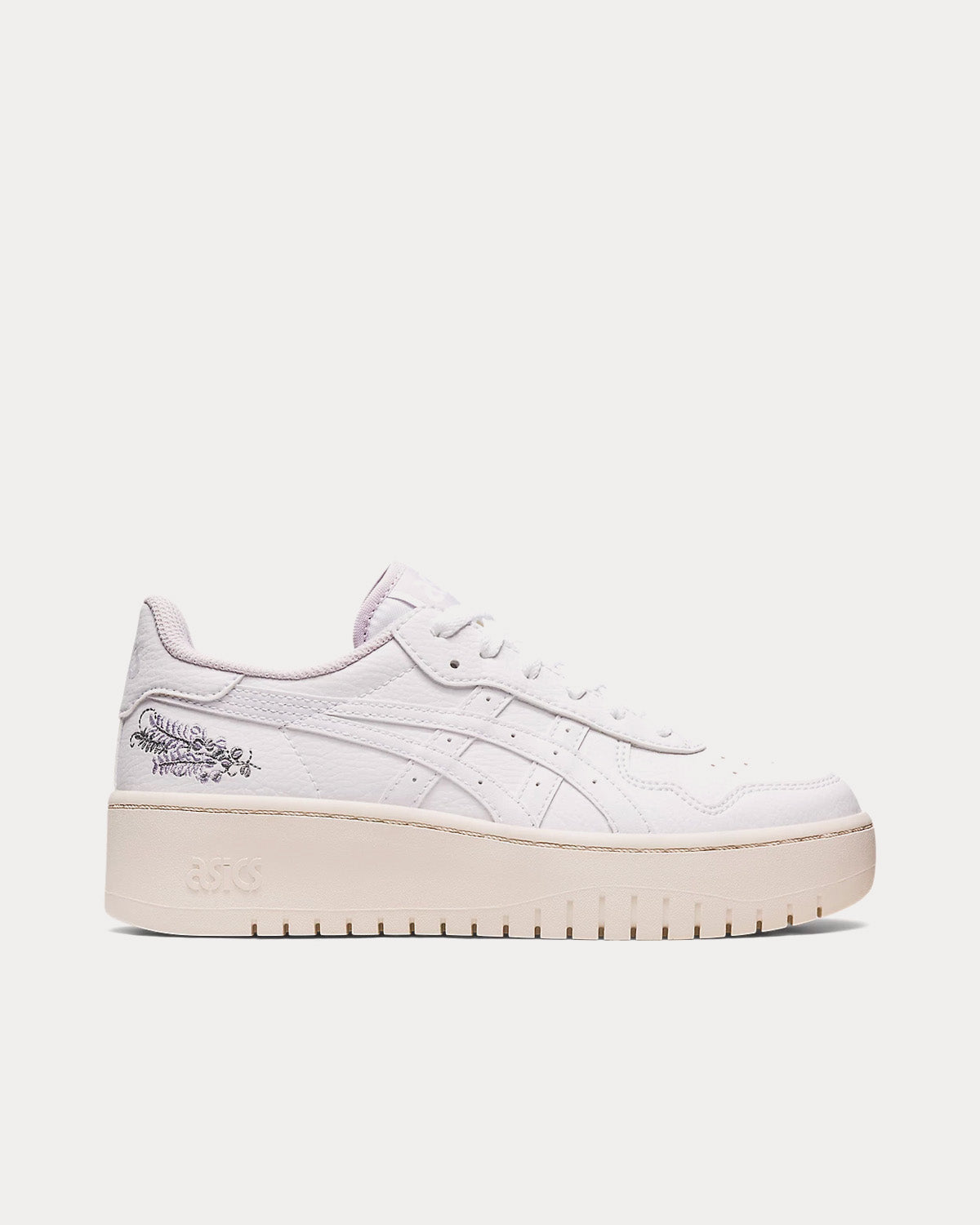 Asics Japan S PF White / Lilac Hint Low Top Sneakers - 1