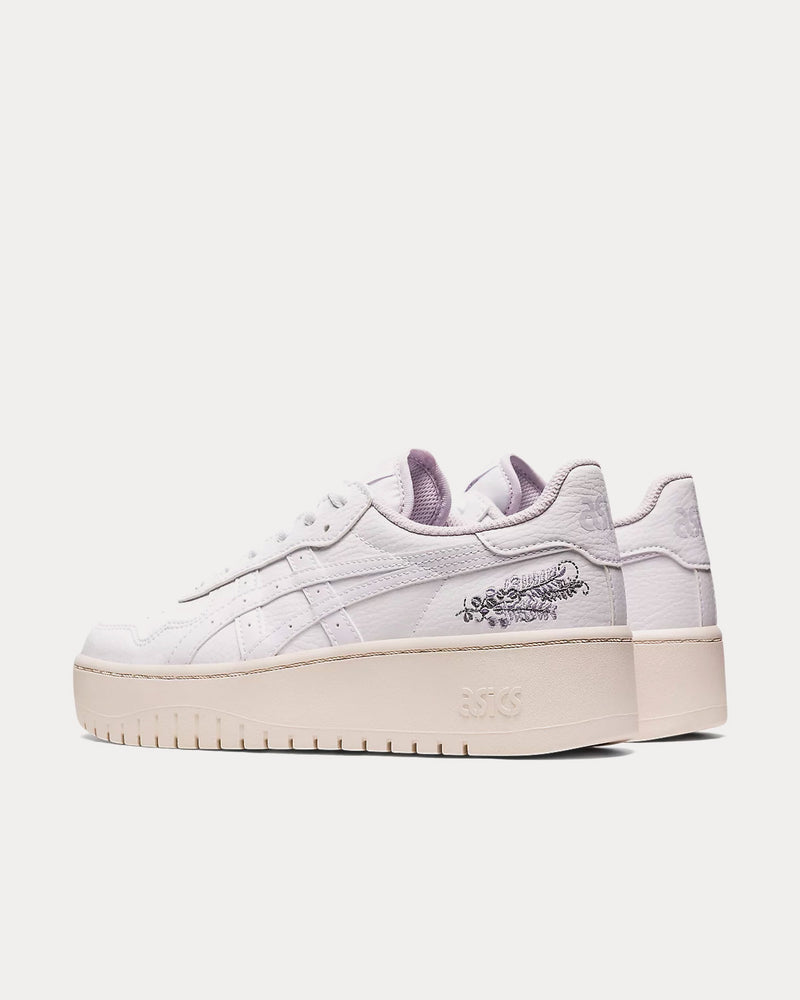 Asics Japan S PF White / Lilac Hint Low Top Sneakers - 3