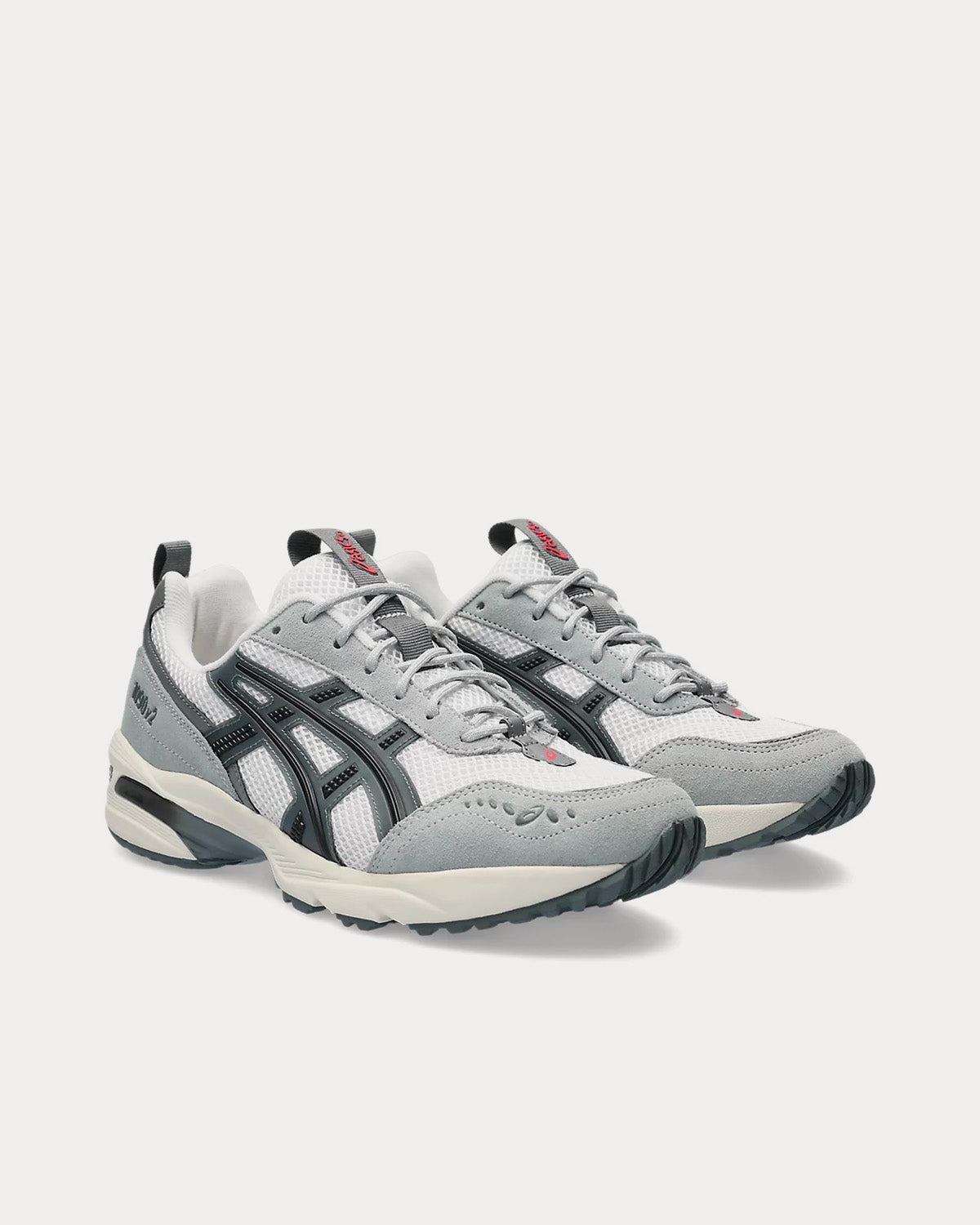 Asics Gel-1090v2 White / Steel Grey Low Top Sneakers - 3