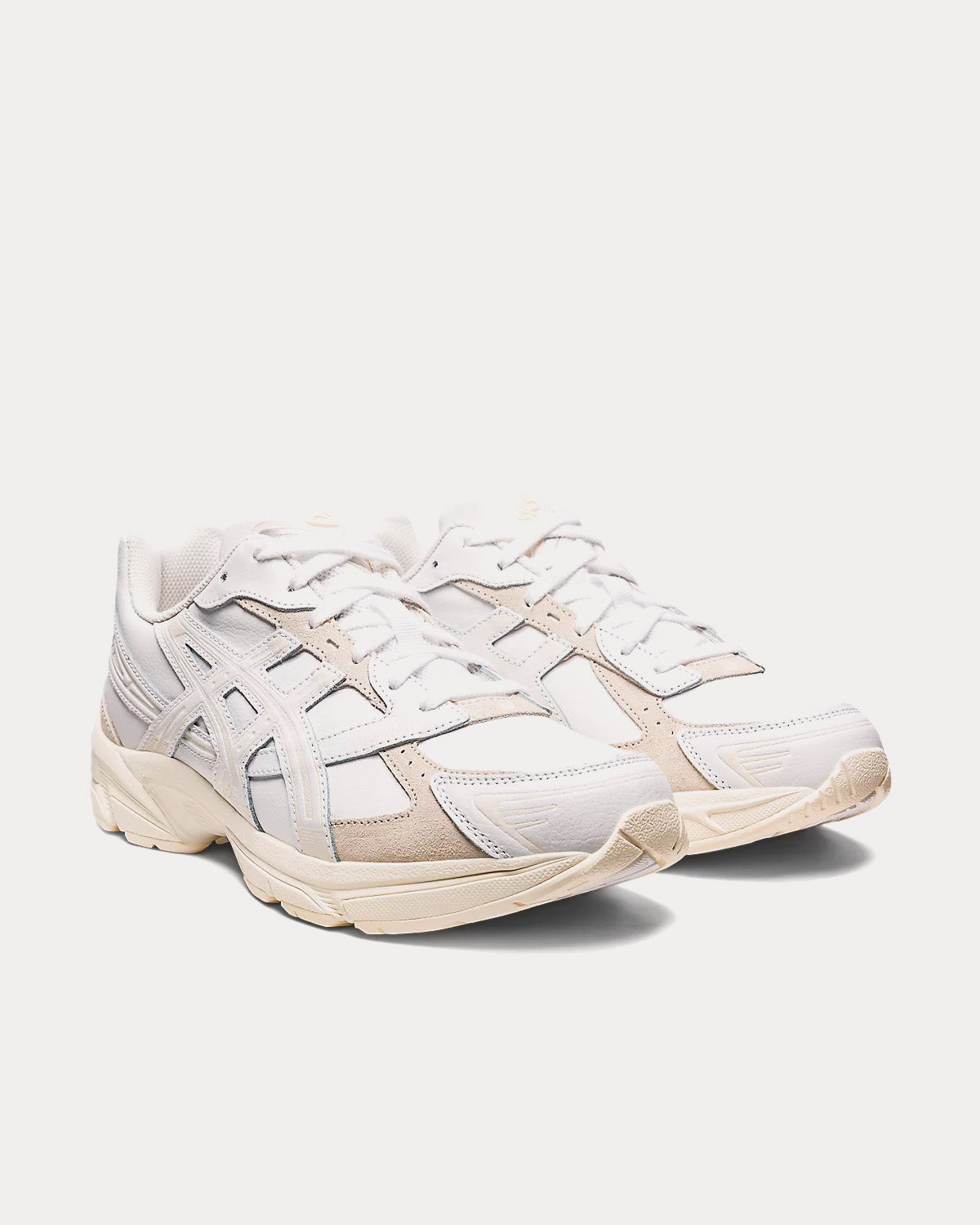 Asics Gel-1130 White / Cream Low Top Sneakers - 3