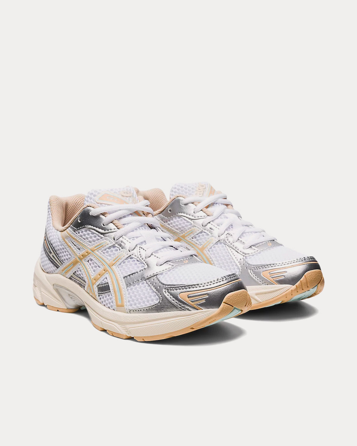 Asics Gel-1130 White / Dune Low Top Sneakers - 3