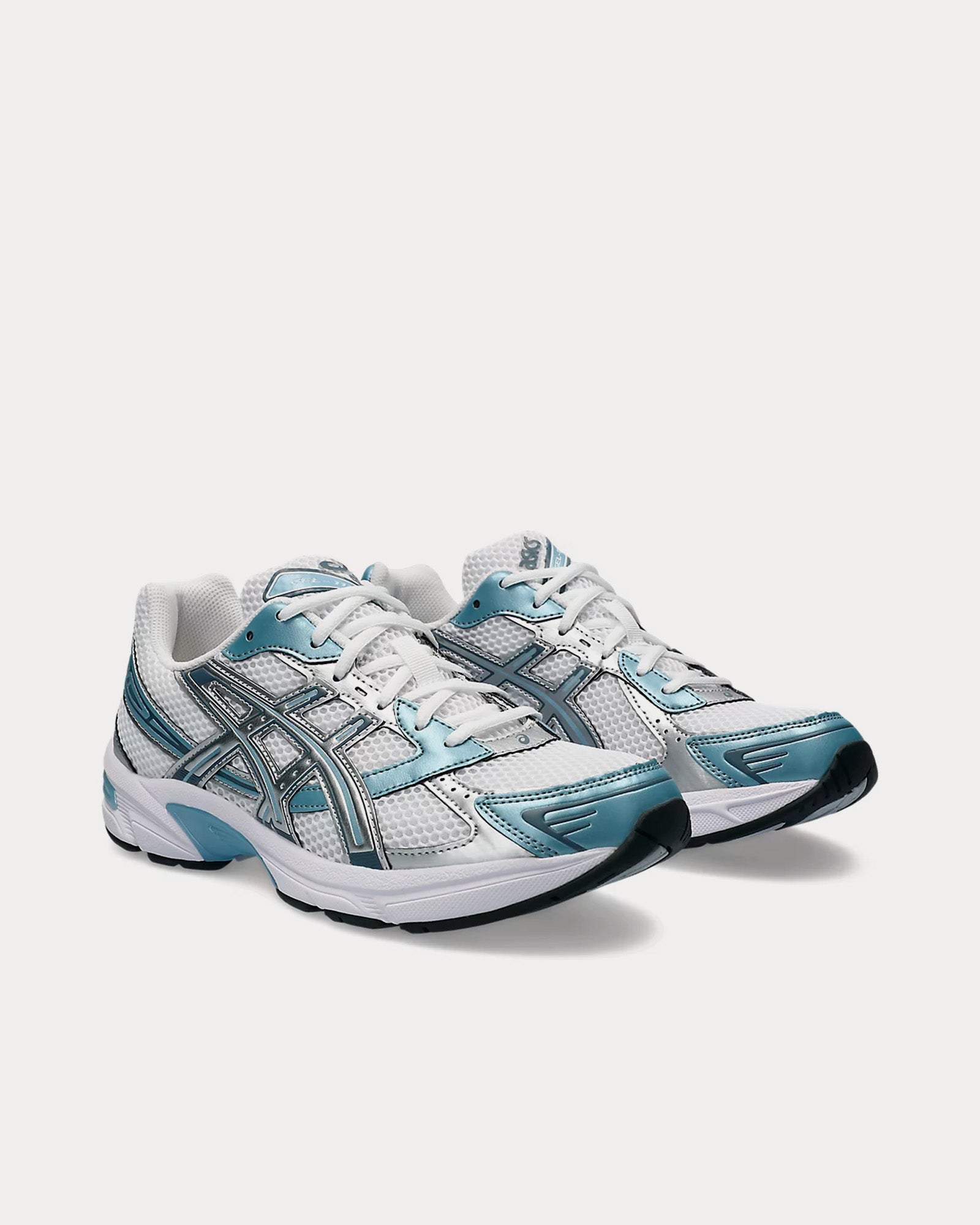 Asics Gel-1130 White / Shark Skin Low Top Sneakers - 3