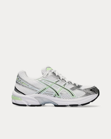 Asics Gel-1130 White / Jade Low Top Sneakers