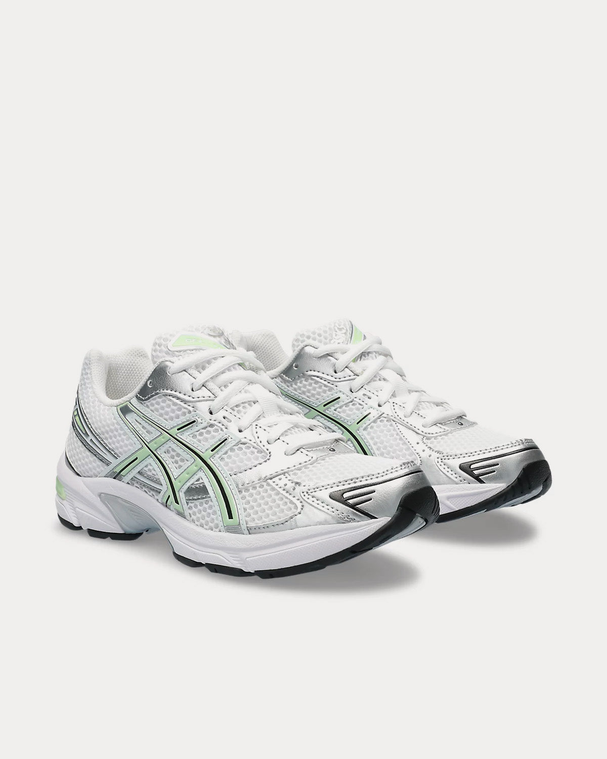 Asics Gel-1130 White / Jade Low Top Sneakers - 3