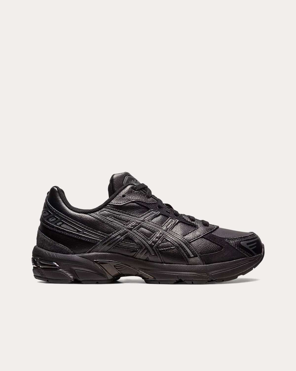 Asics Gel-1130 Black / Darl Grey Low Top Sneakers - 1