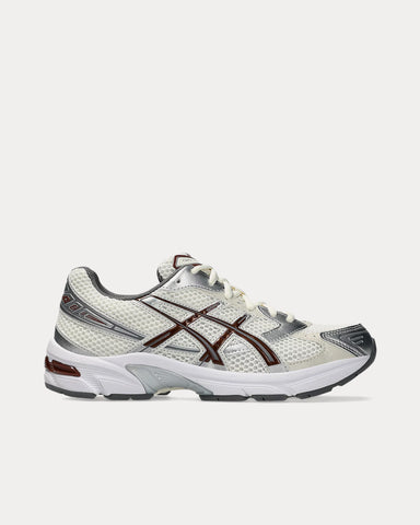 Asics Gel-1130 Cream / Reddish Brown Low Top Sneakers