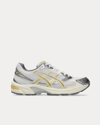 Asics Gel-1130 White / Faded Yellow Low Top Sneakers