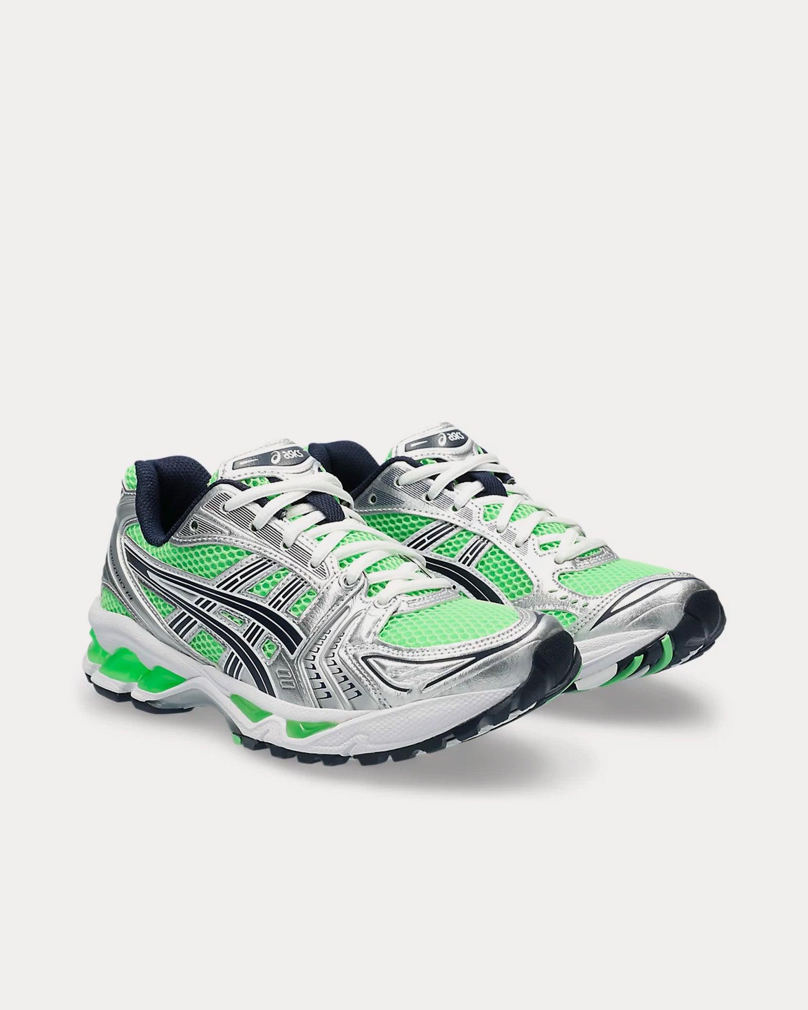 Asics Gel-Kayano 14 Bright Lime / Midnight Low Top Sneakers - 3