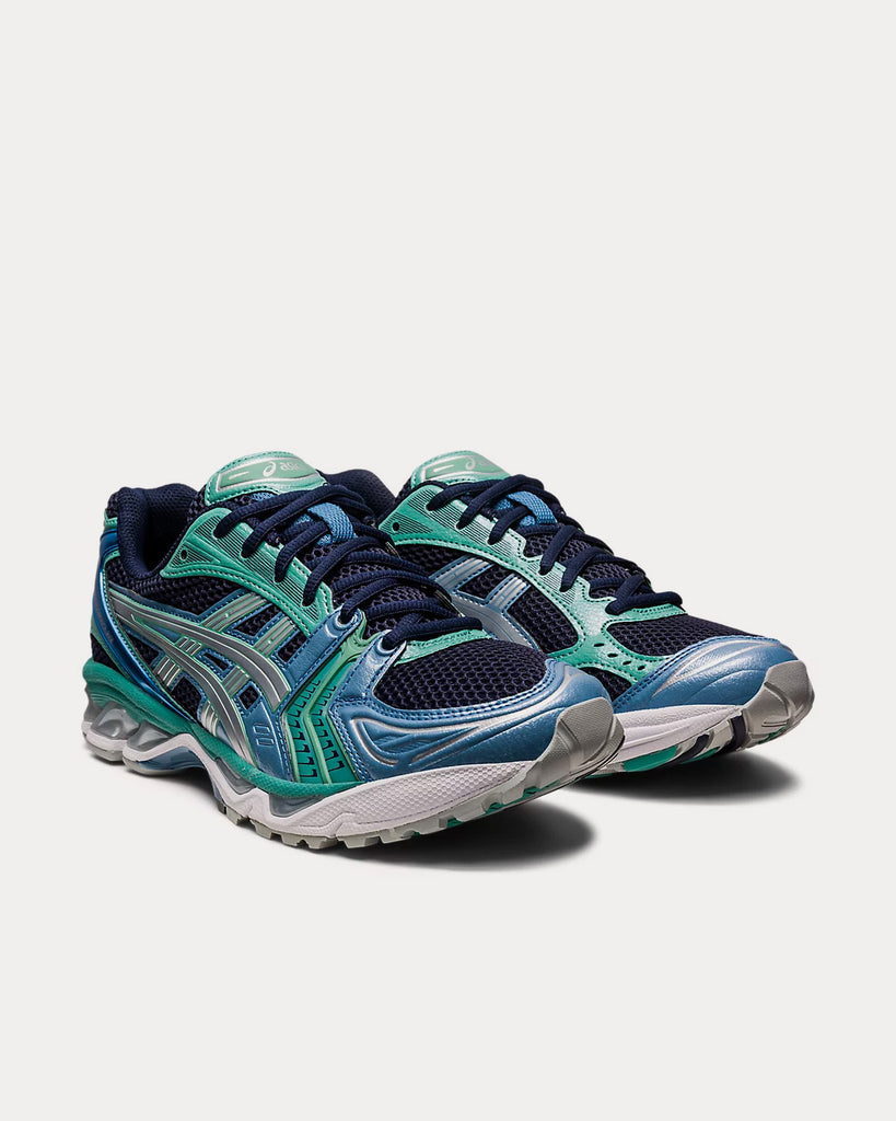 Asics Gel-Kayano 14 Midnight / Pure Silver Low Top Sneakers