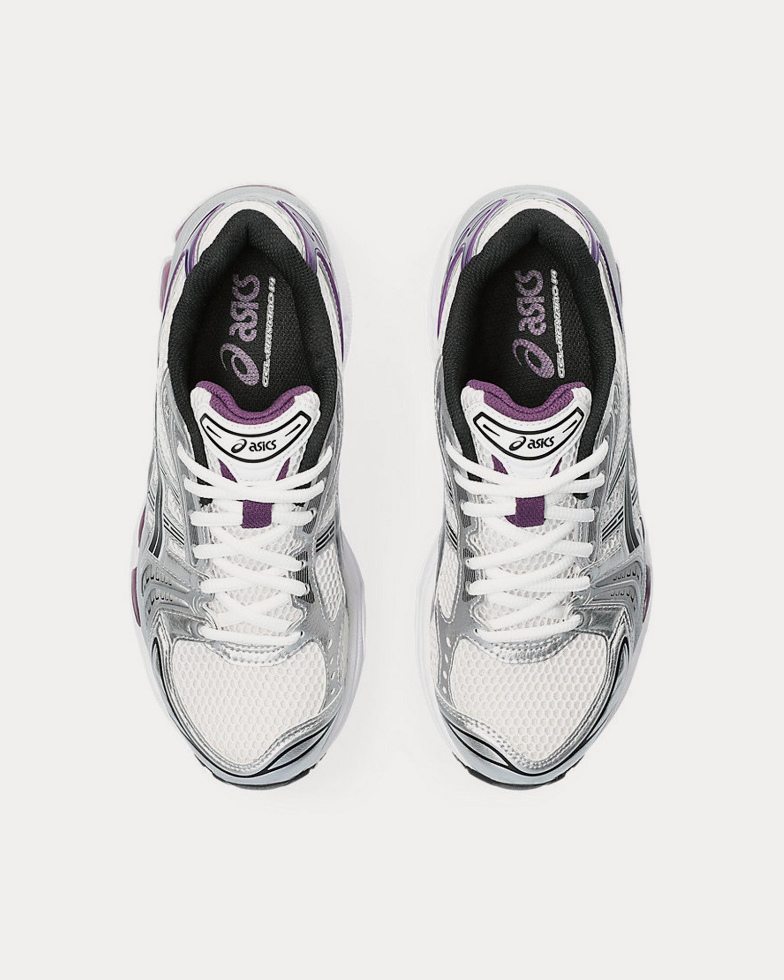 Asics Gel-Kayano 14 White / Dark Grape Low Top Sneakers - 2