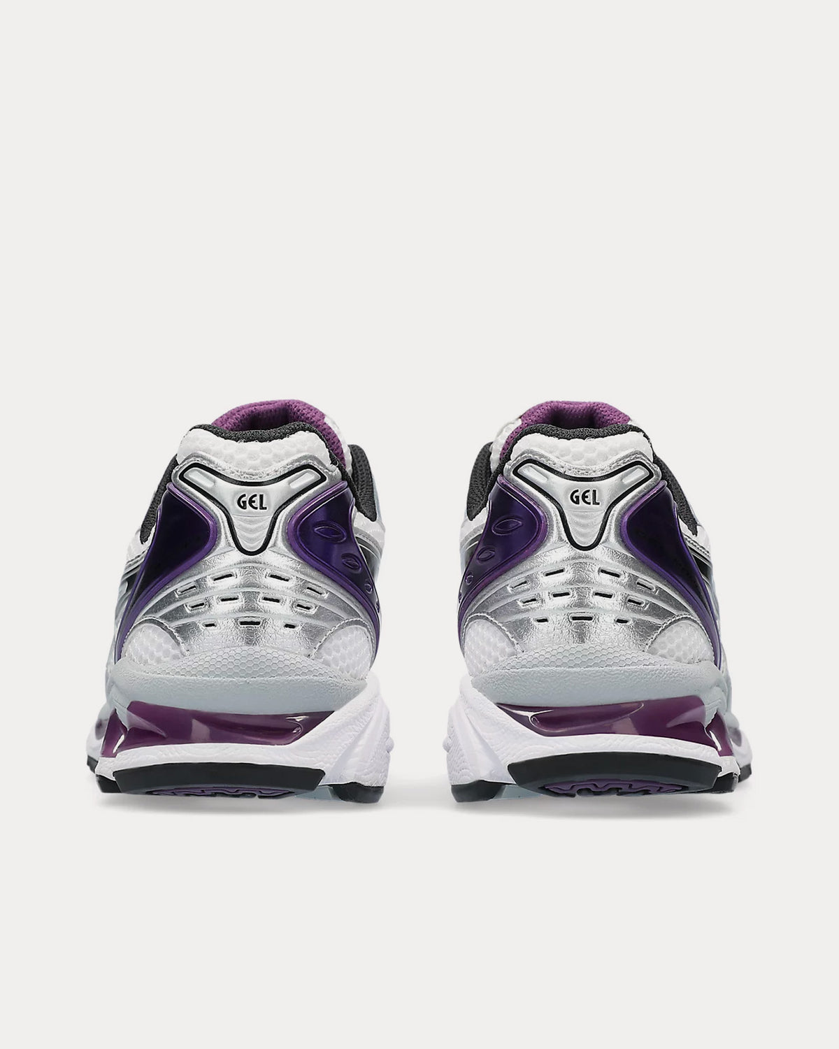 Asics Gel-Kayano 14 White / Dark Grape Low Top Sneakers - Sneak in 