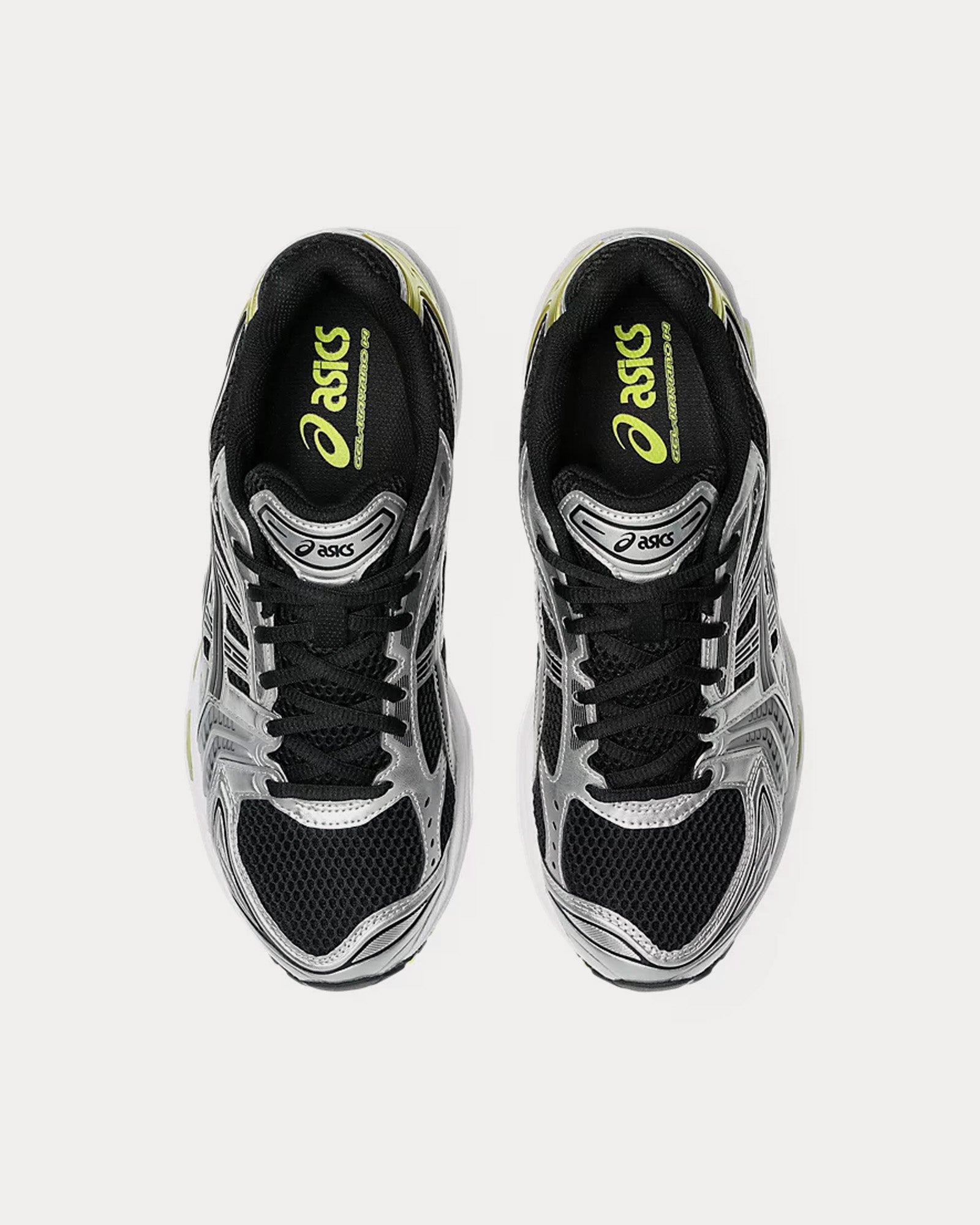 Asics Gel-Kayano 14 Black / Lemon Spark Low Top Sneakers - 2