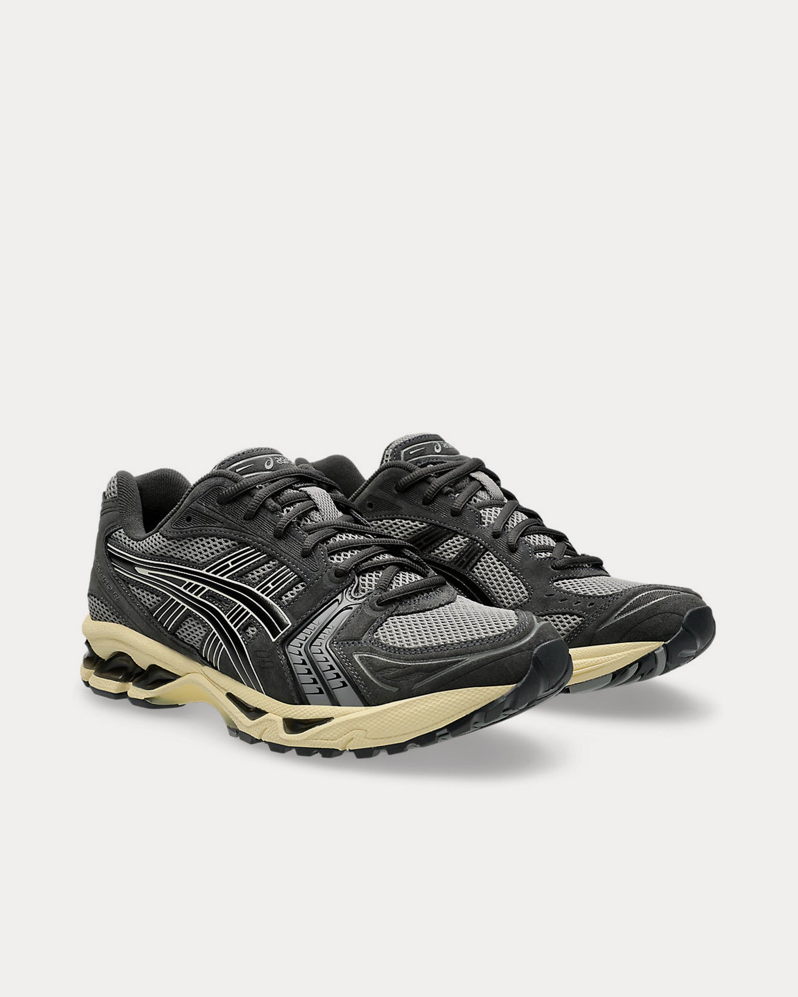 Asics Gel-Kayano 14 Clay Grey / Black Low Top Sneakers - 3