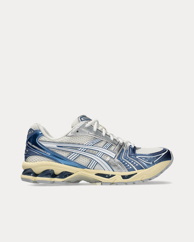 Asics Gel-Kayano 14 Cream / Denim Blue Low Top Sneakers