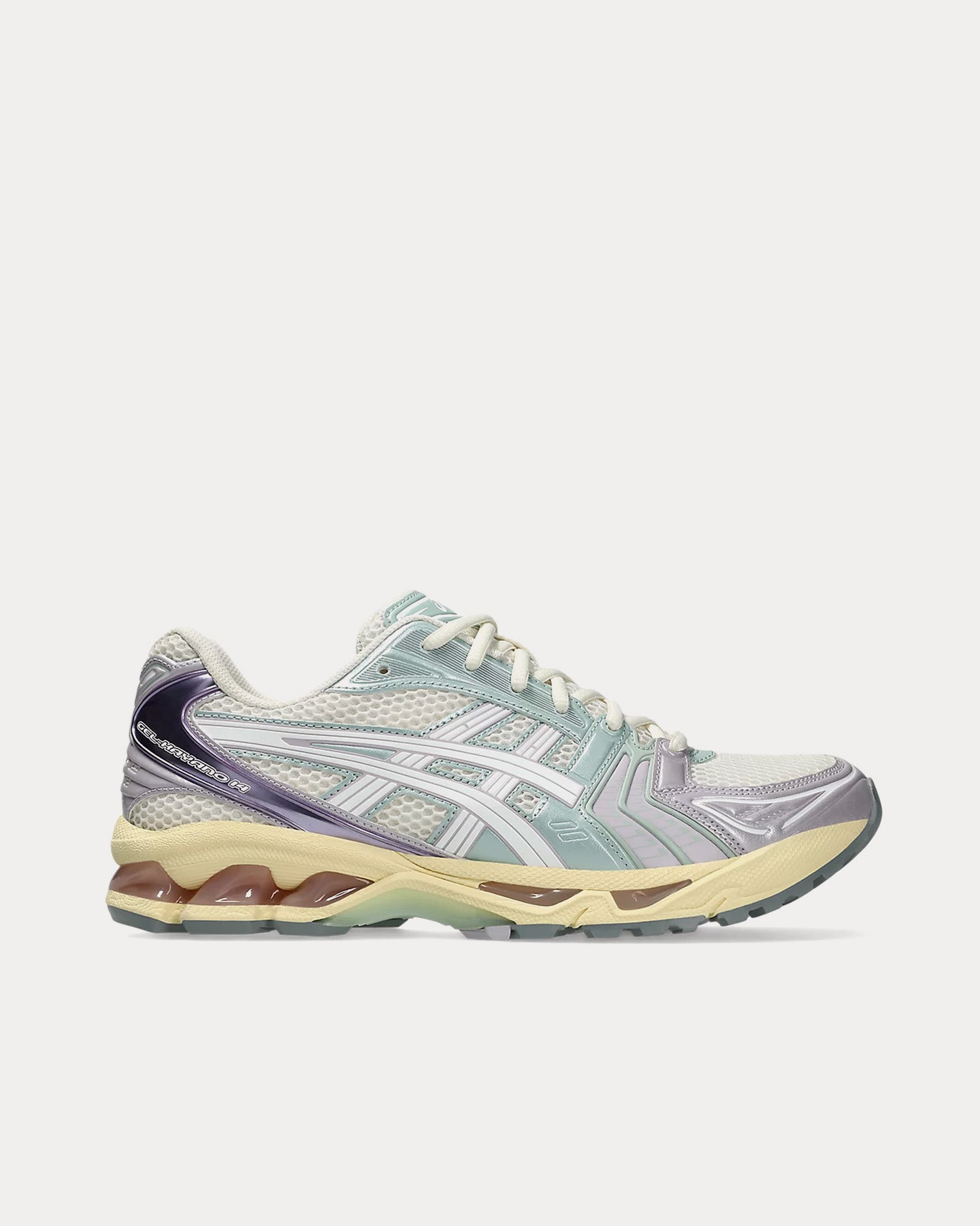 Asics Gel-Kayano 14 Cream / Dusk Violet Low Top Sneakers - 1