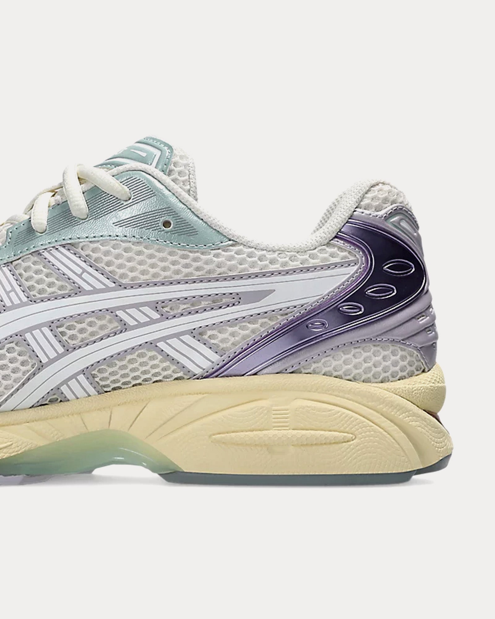 Asics Gel-Kayano 14 Cream / Dusk Violet Low Top Sneakers - 5