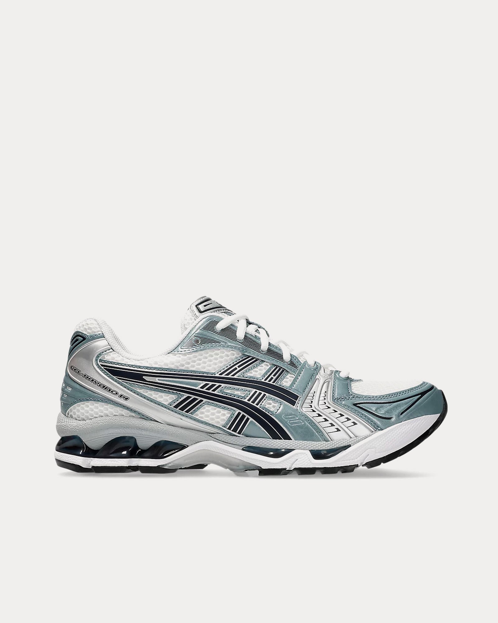 Asics Gel-Kayano 14 White / Fjord Grey Low Top Sneakers - 1