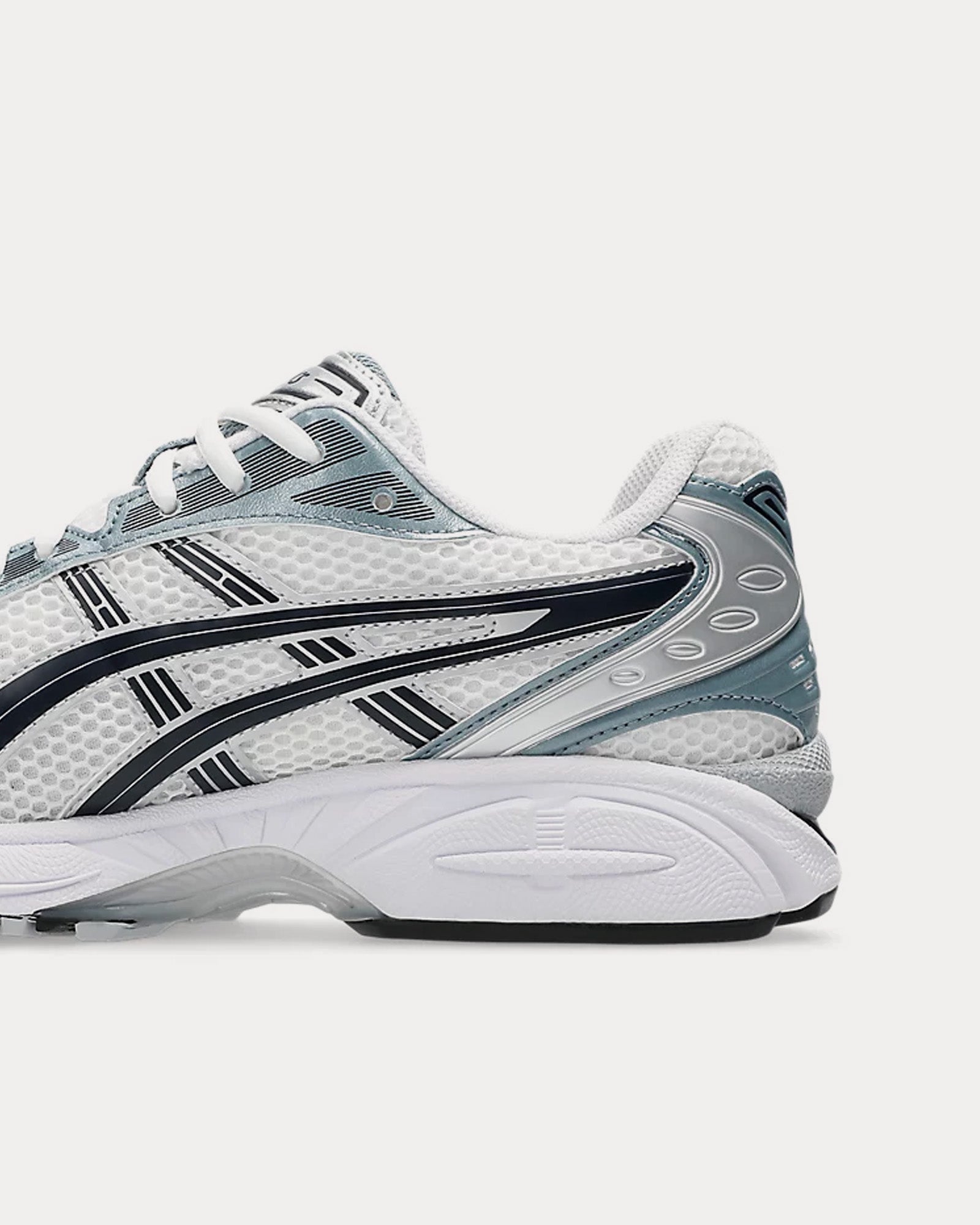 Asics Gel-Kayano 14 White / Fjord Grey Low Top Sneakers - 4