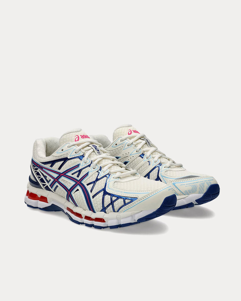 Asics Gel-Kayano 20 Cream / Deep Marine Low Top Sneakers - 3